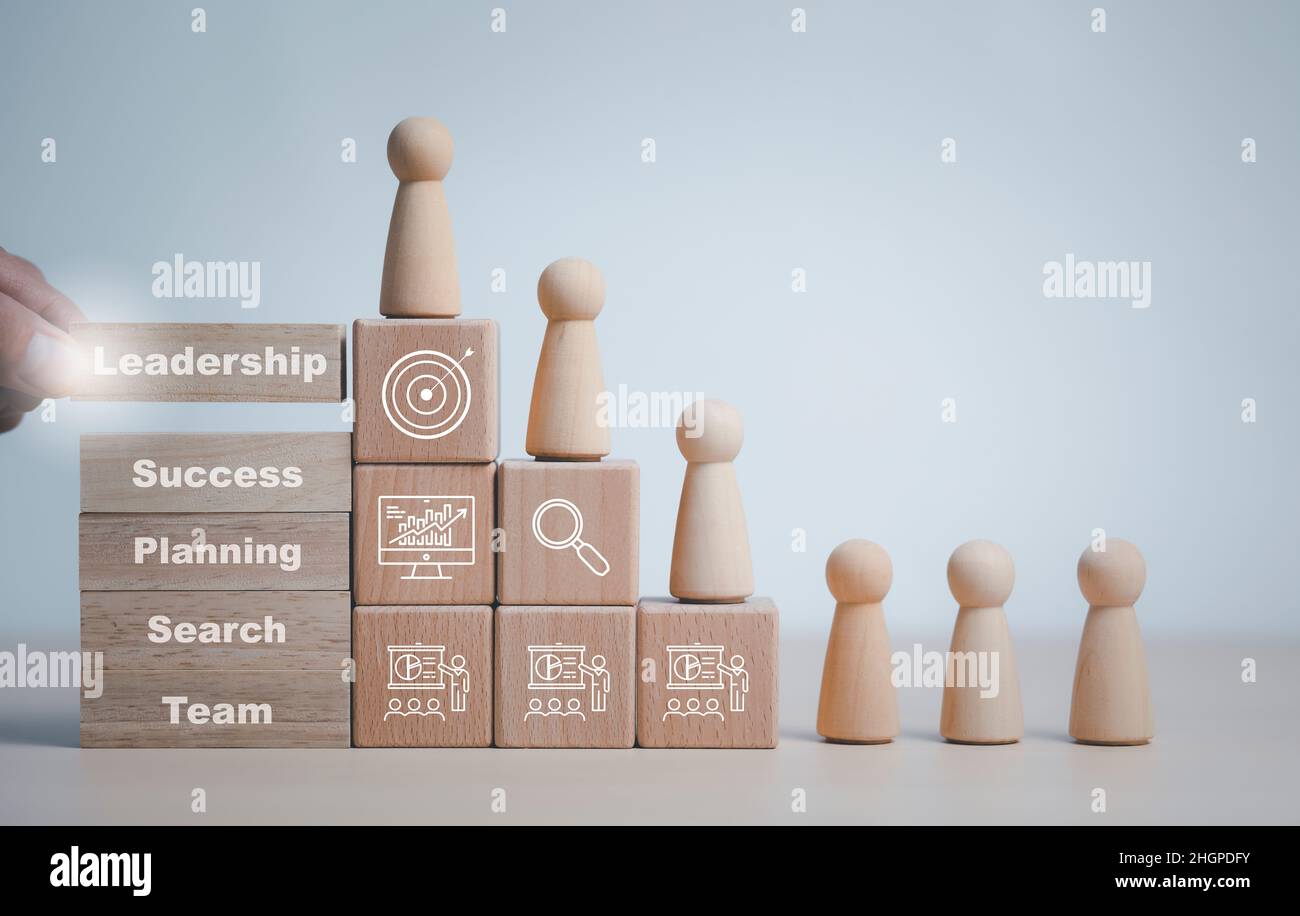 Hierarchy on ladder hi-res stock photography and images - Alamy