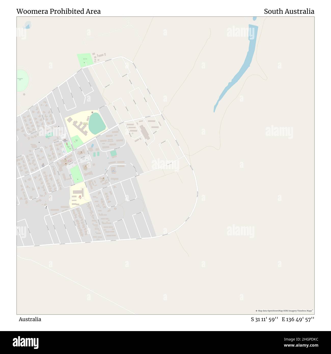 Woomera prohibited area Cut Out Stock Images & Pictures Alamy