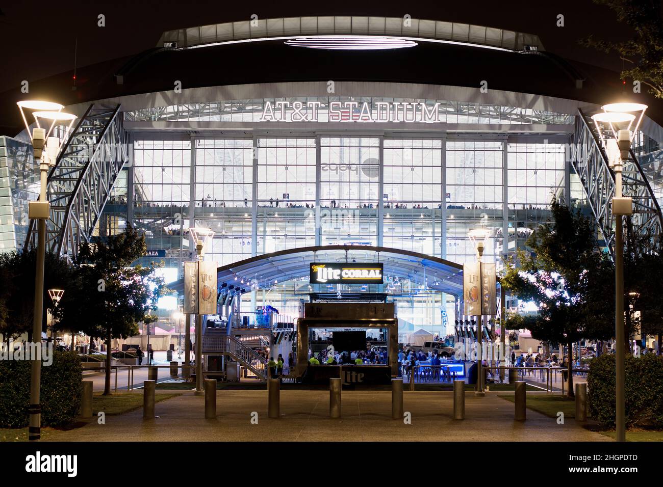 Dallas Cowboys AT&T Stadium Stock Photo