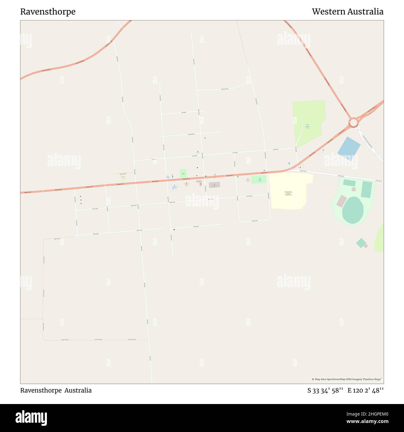 Ravensthorpe, Ravensthorpe, Australia, Western Australia, S 33 34' 58
