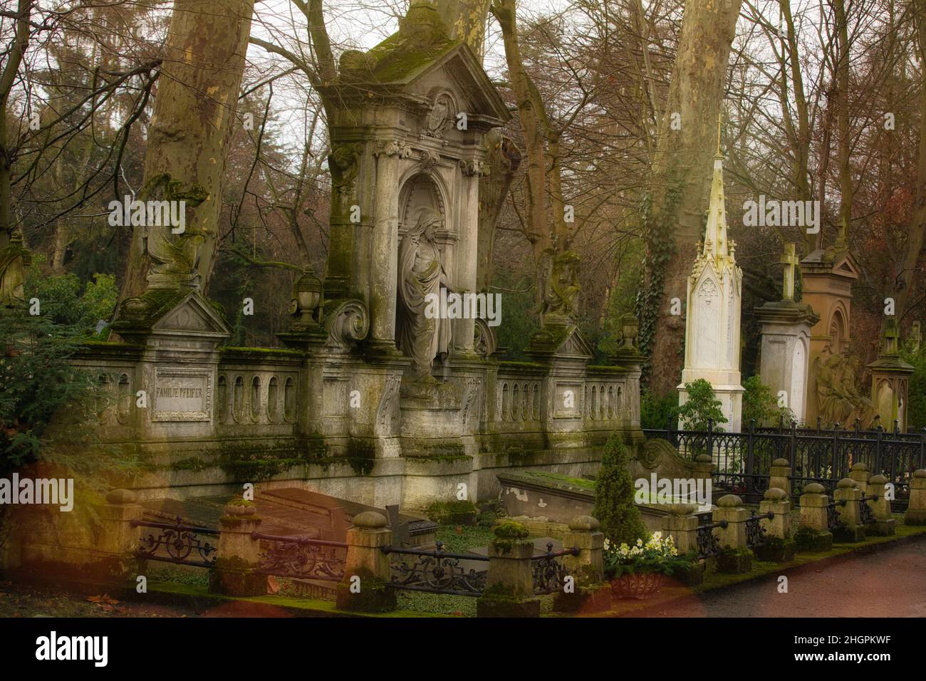 Friedhof Stock Photo