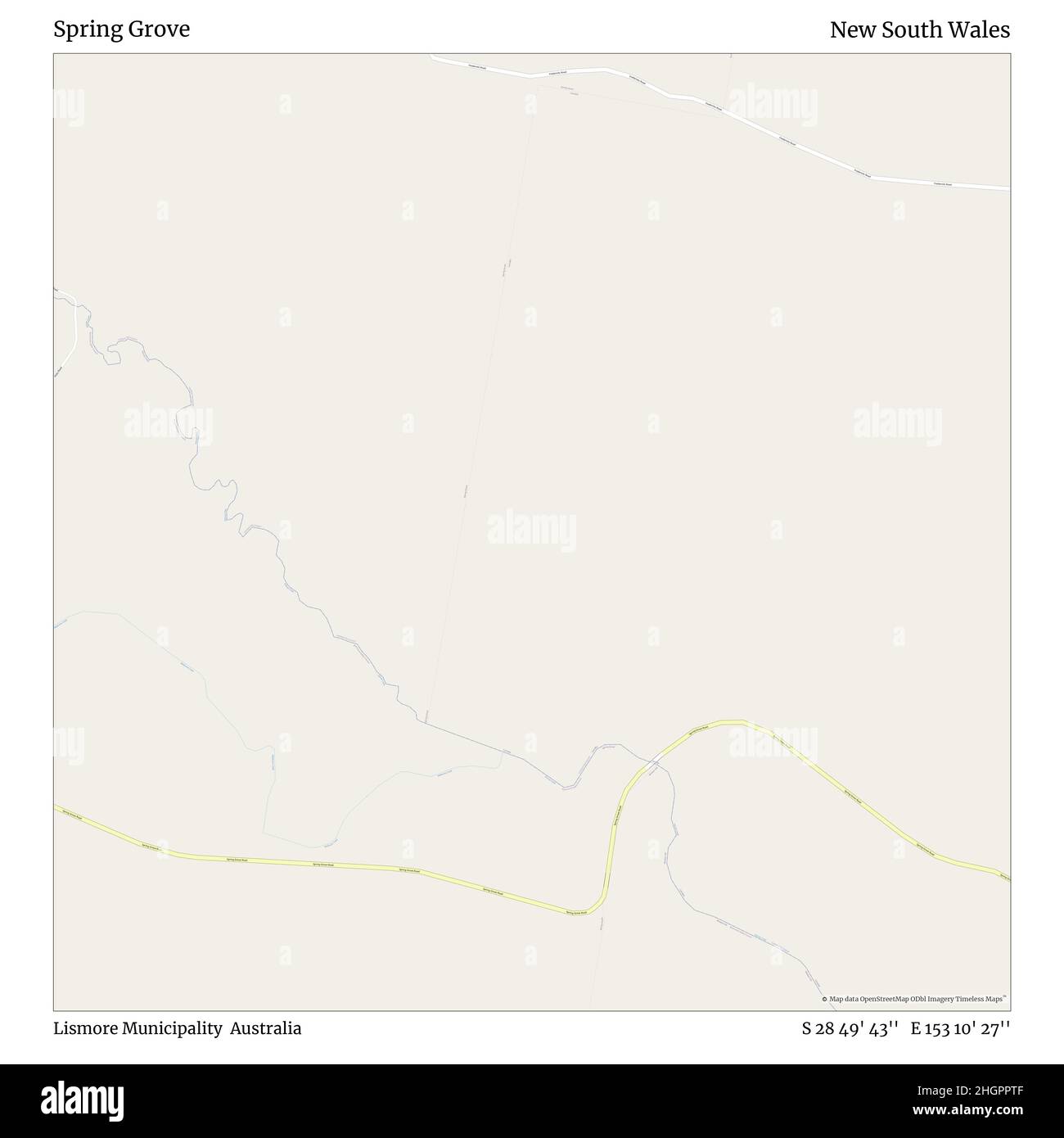 Map of spring grove hi-res stock photography and images - Alamy