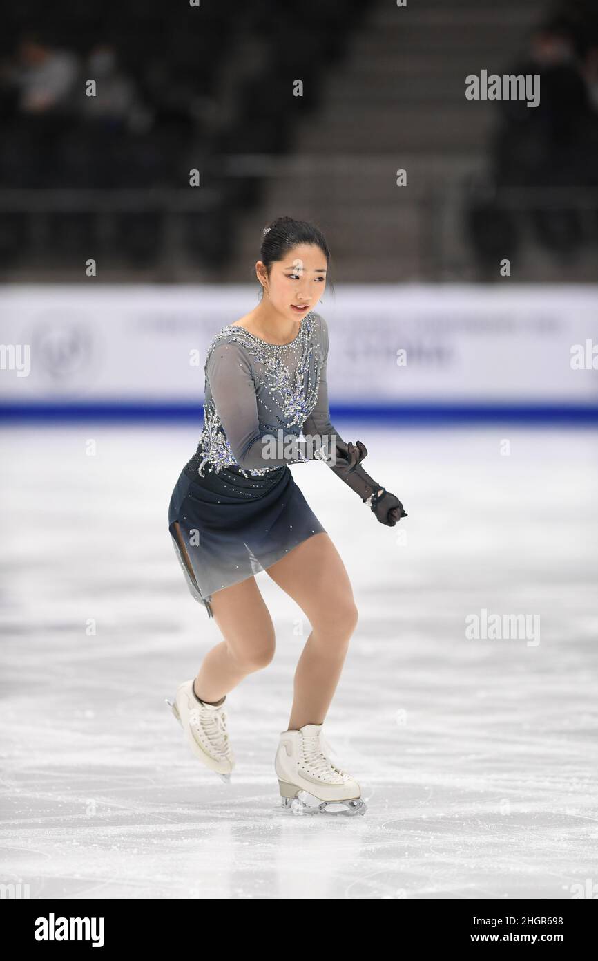 Jocelyn HONG (NZL), during Women Free Skating, at the ISU Four