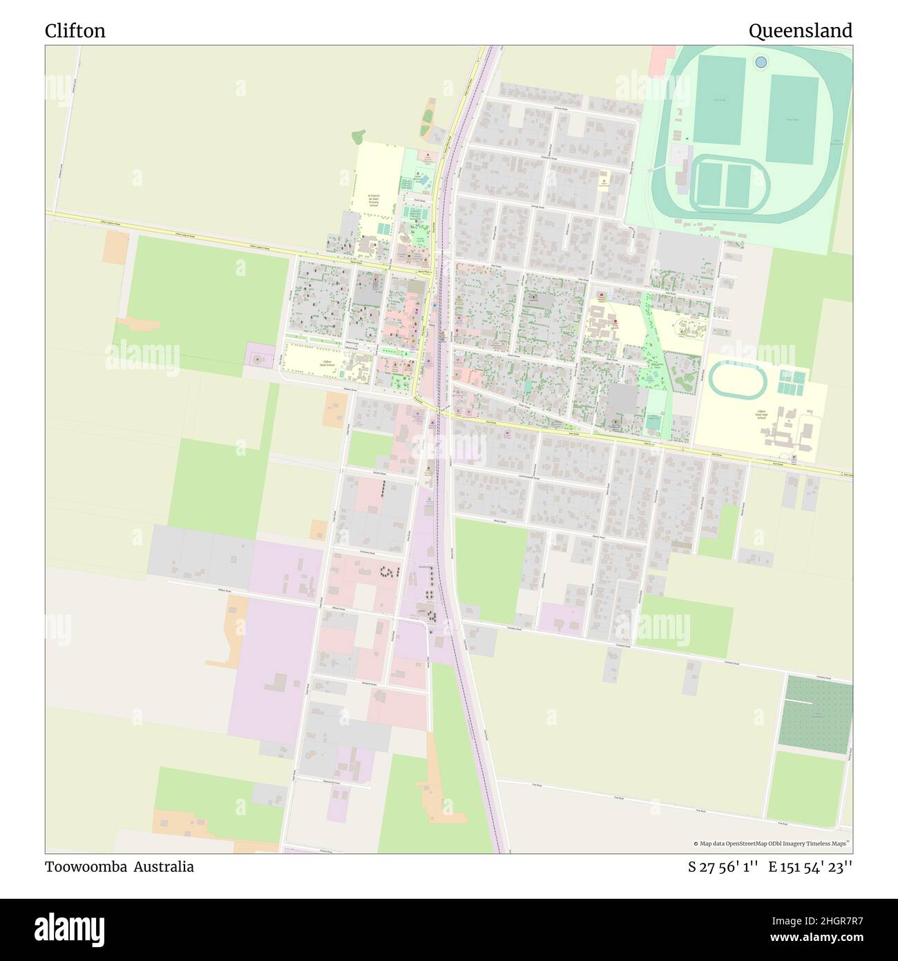 Map of clifton hires stock photography and images Alamy