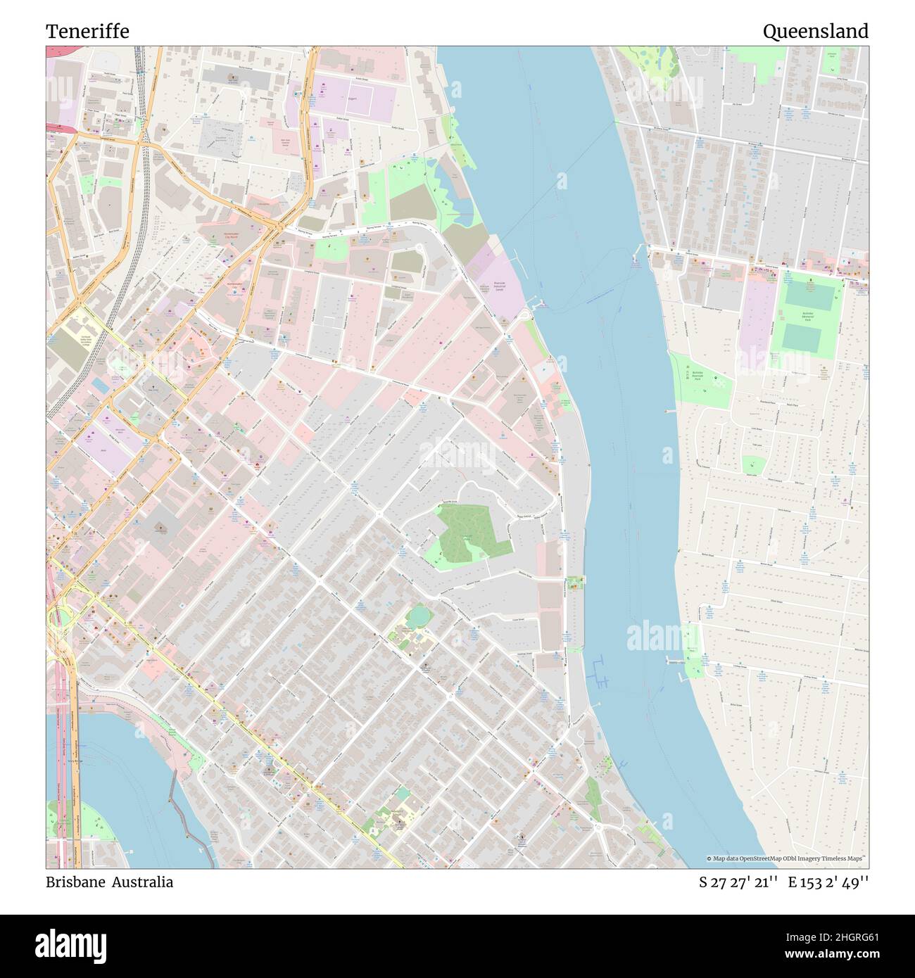 Teneriffe, Brisbane, Australia, Queensland, S 27 27' 21'', E 153 2' 49 ...