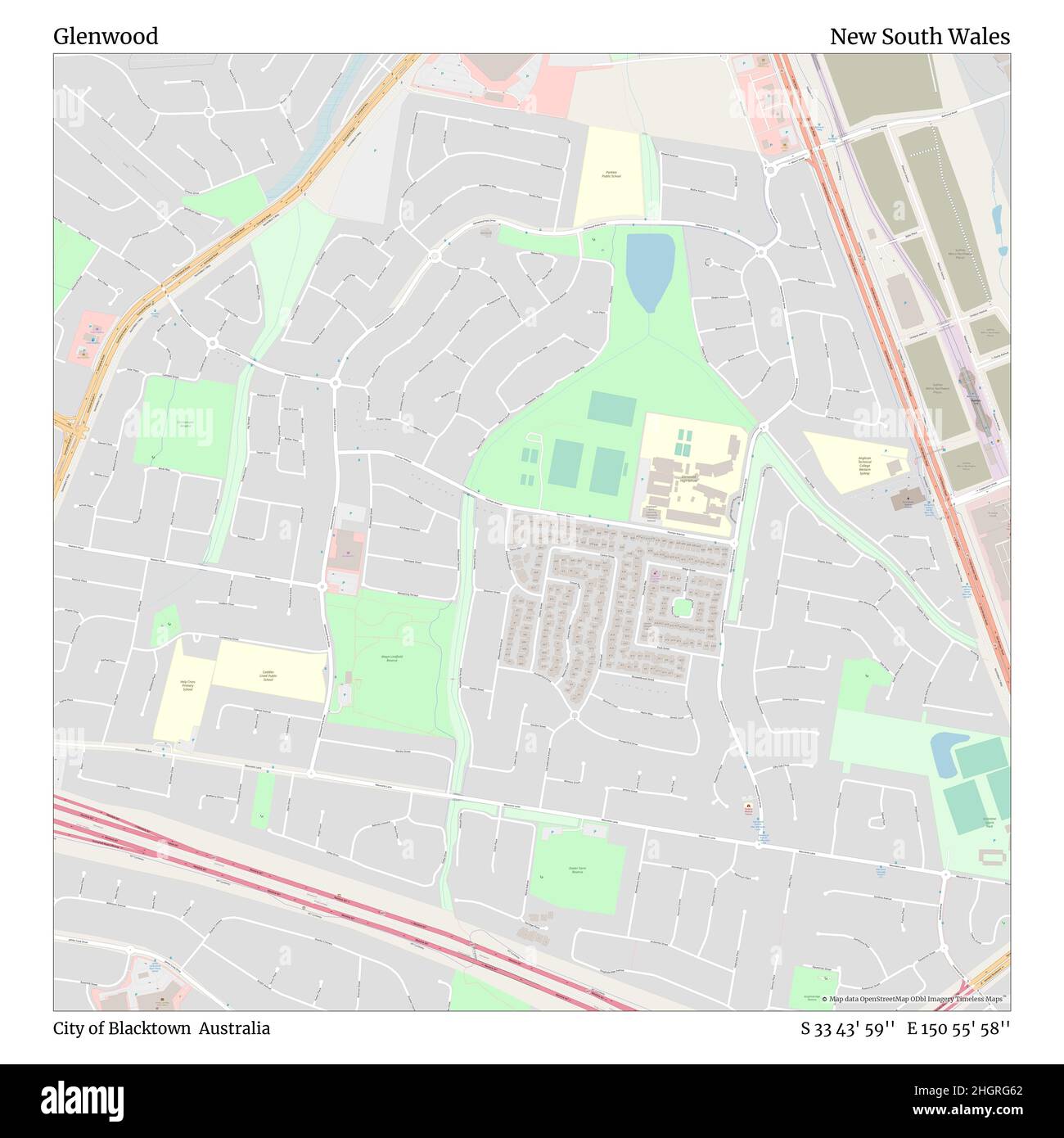 Glenwood city map Cut Out Stock Images & Pictures Alamy