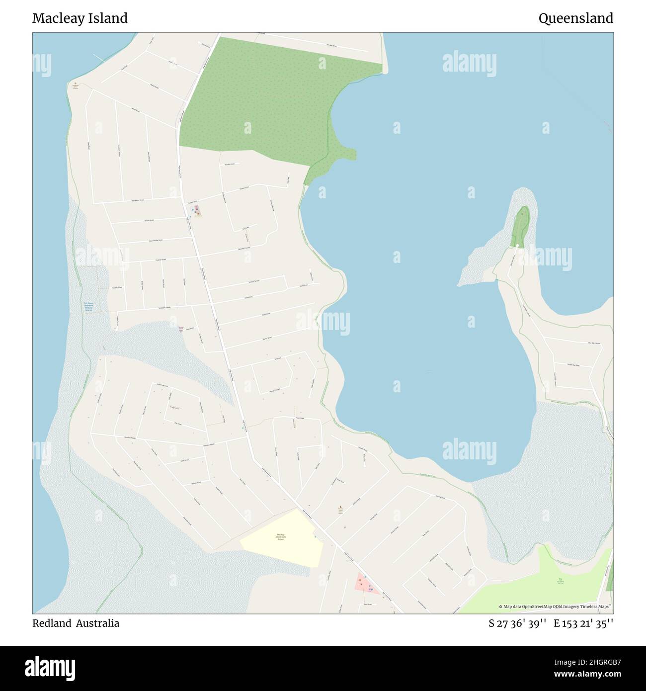 Macleay Island, Redland, Australia, Queensland, S 27 36' 39'', E 153 21