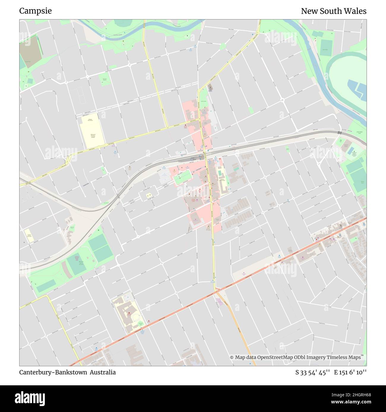 Campsie, CanterburyBankstown, Australia, New South Wales, S 33 54