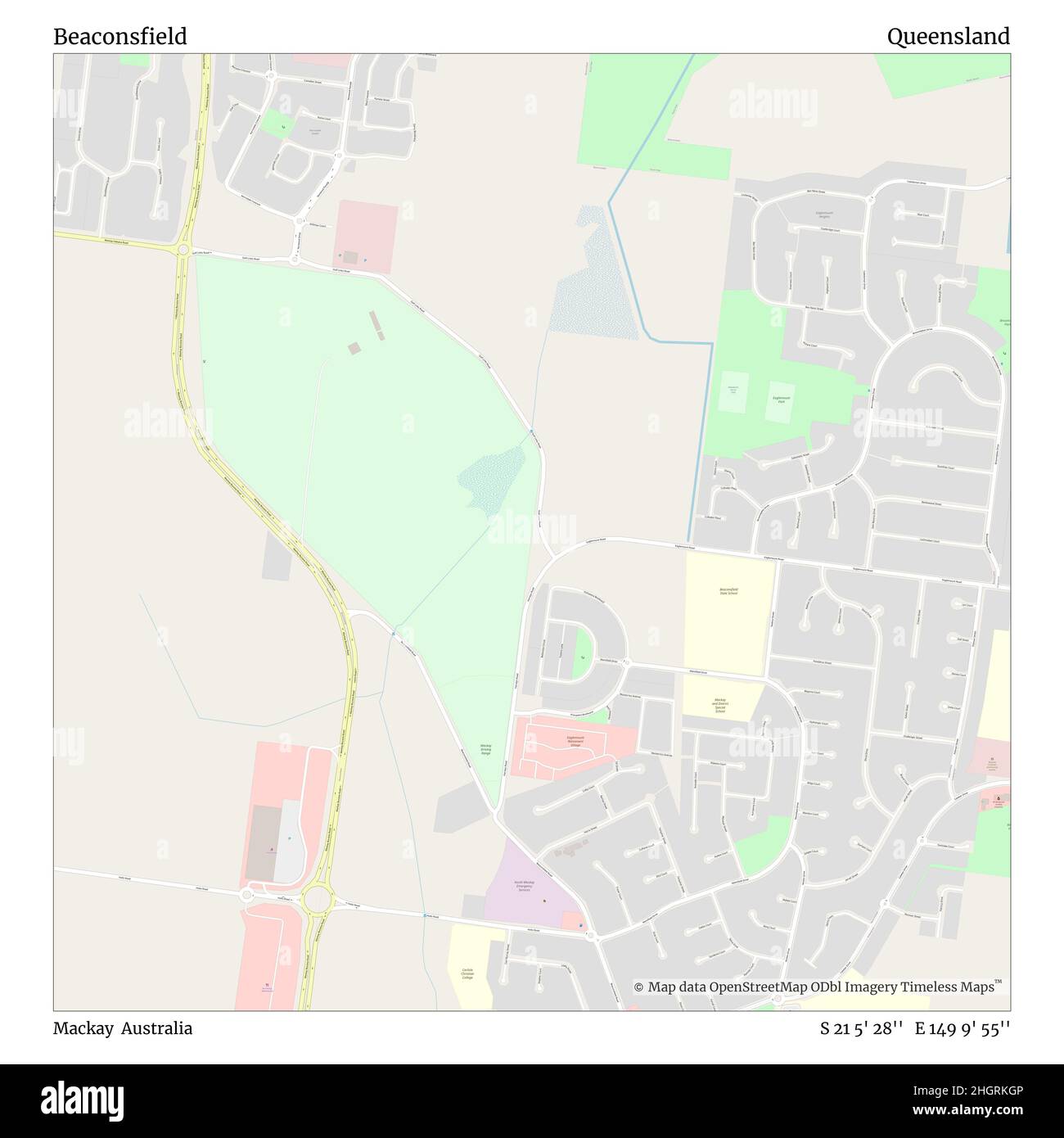 Map of beaconsfield hires stock photography and images Alamy