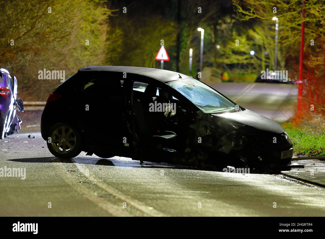 Swillington car crash hires stock photography and images Alamy