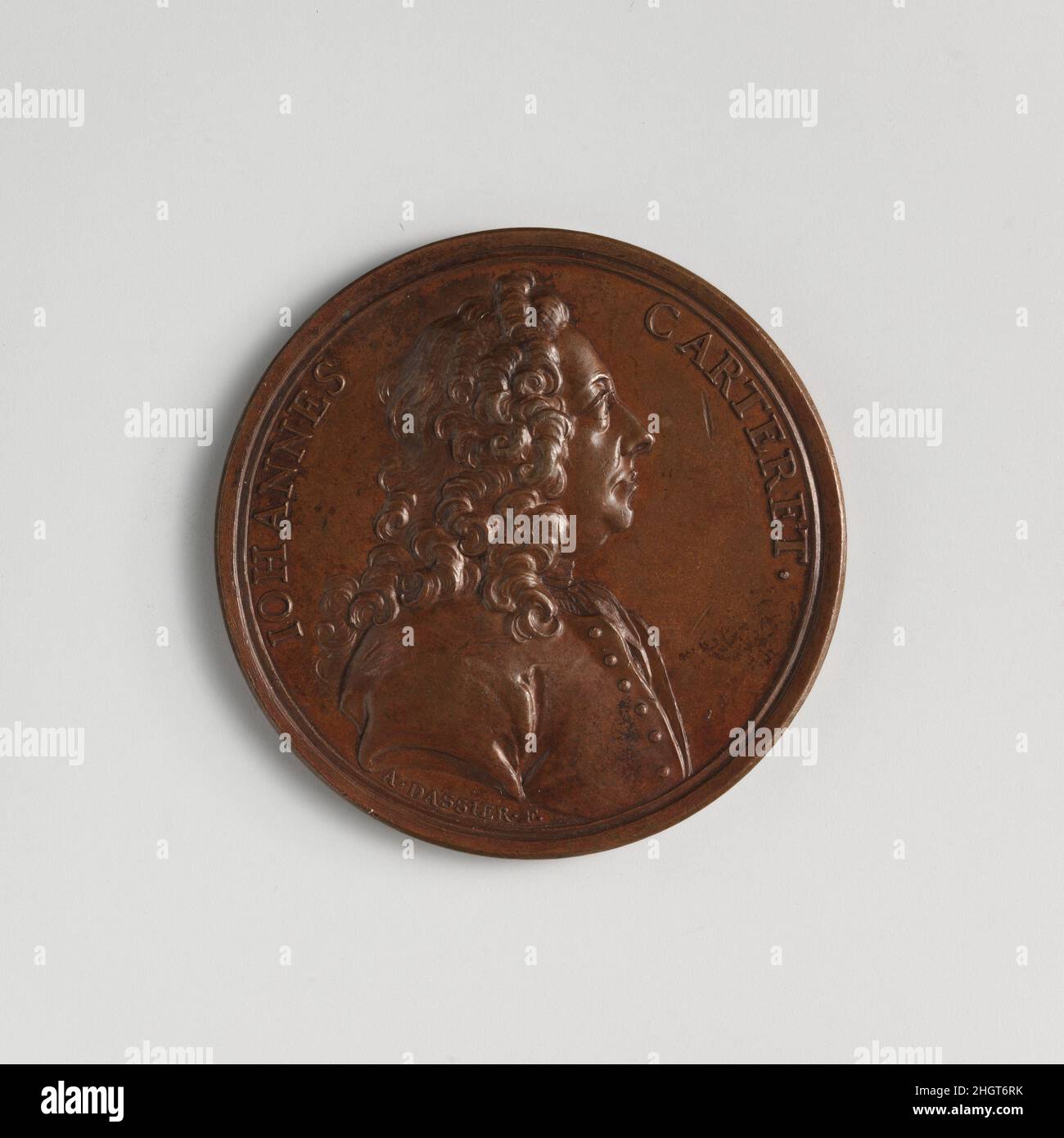 John Carteret, 2nd Earl of Granville (16901763) 1744 Medalist Jacques