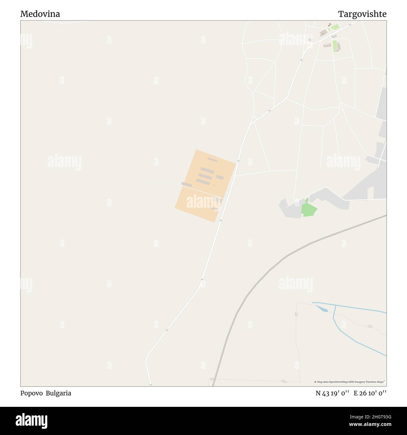 Thanda Pani Islamabad Map Medovina, Popovo, Bulgaria, Targovishte, N 43 19' 0'', E 26 10' 0'', Map,  Timeless Map Published In 2021. Travelers, Explorers And Adventurers Like  Florence Nightingale, David Livingstone, Ernest Shackleton, Lewis And Clark