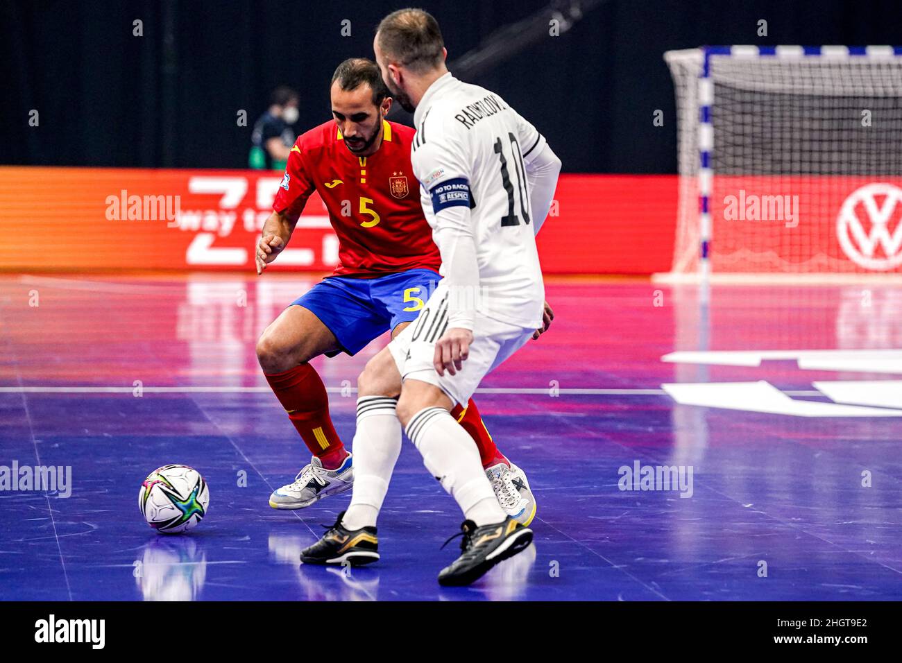 GRONINGEN, NETHERLANDS JANUARY 22 Boyis of Spain, Anel Radmilovic of