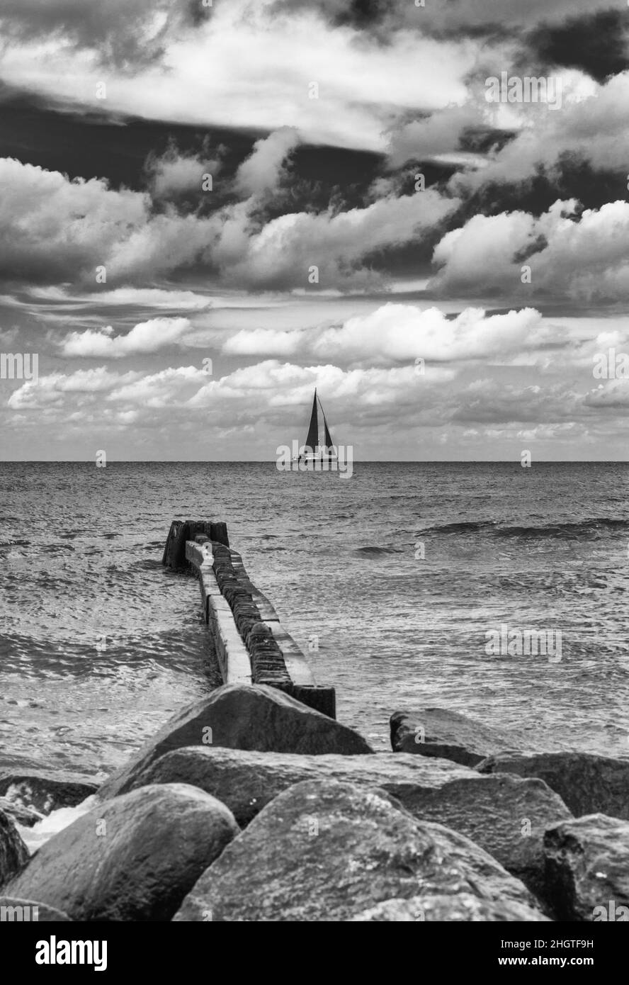 Beauty boat Black and White Stock Photos & Images - Alamy