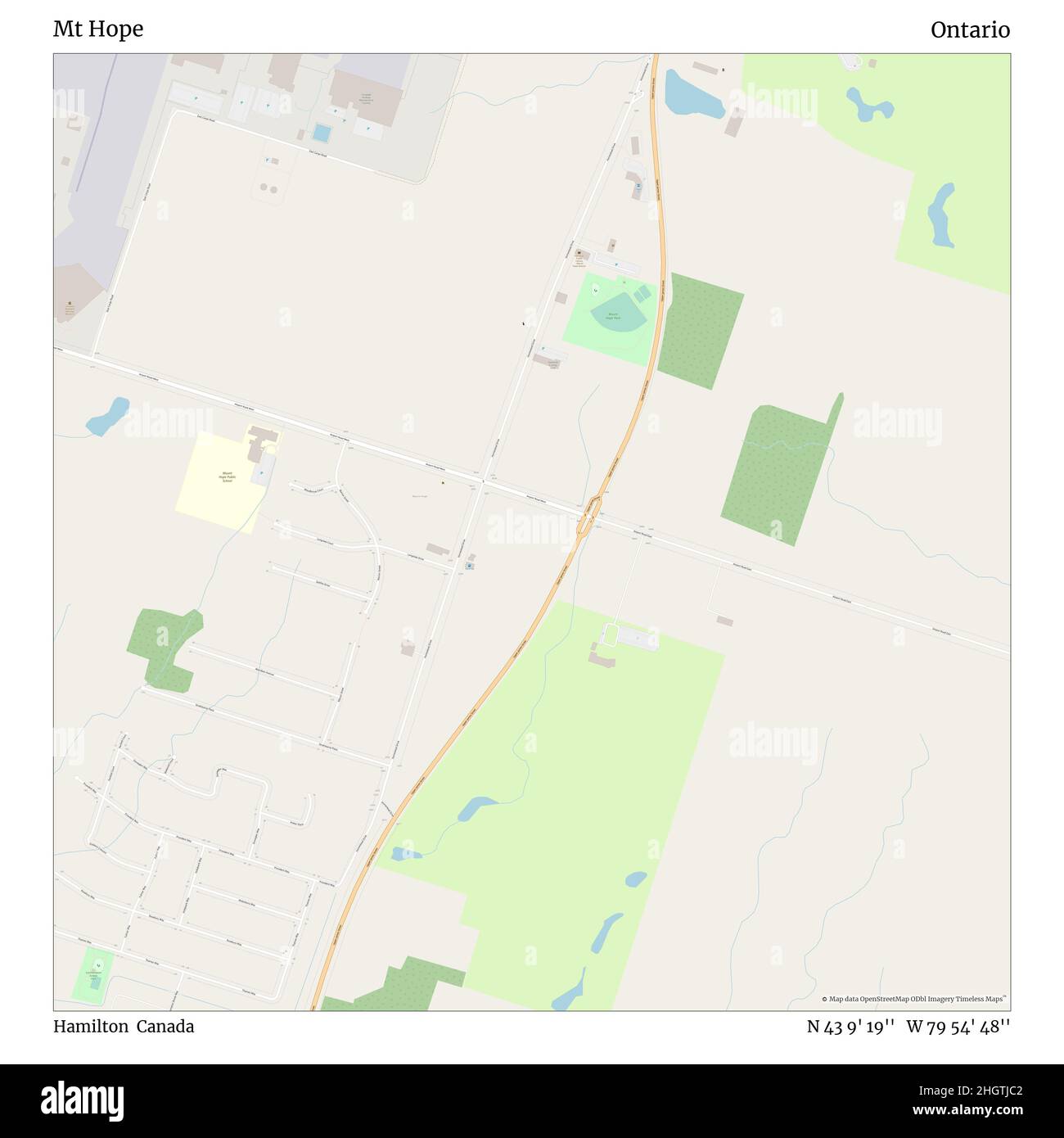 Mt Hope Hamilton Canada Ontario N 43 9 19 W 79 54 48 map Timeless Map published in 2021. Travelers explorers and adventurers like Florence Nightingale David Livingstone Ernest Shackleton Lewis and