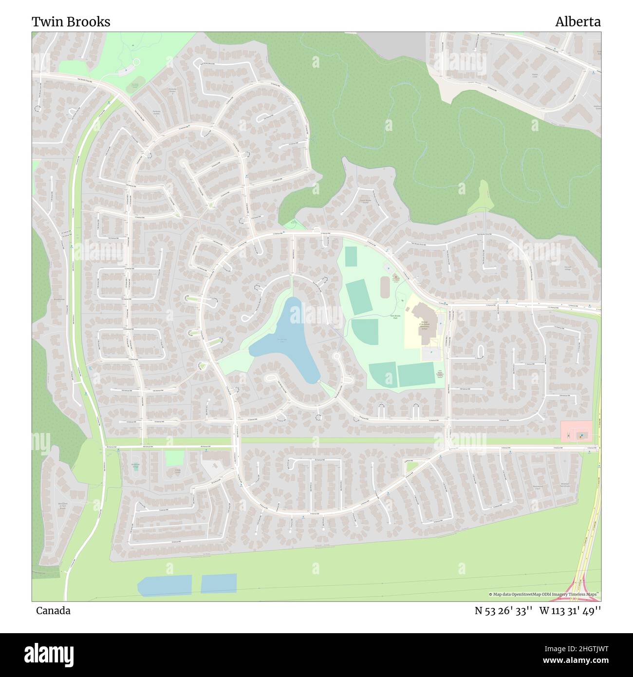 Brooks alberta map hi-res stock photography and images - Alamy
