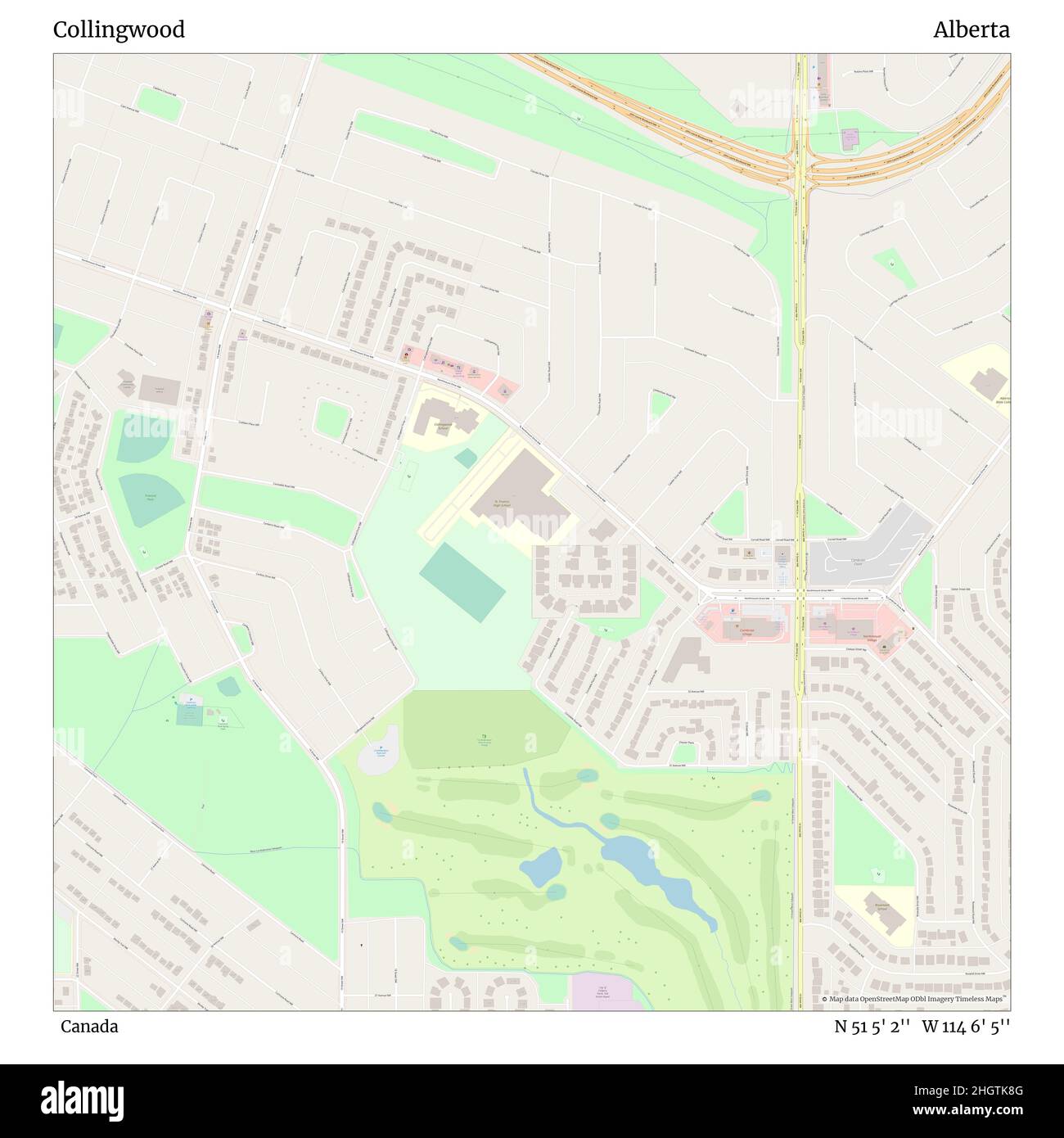 Map Of Collingwood And Surrounding Area Map Of Collingwood High Resolution Stock Photography And Images - Alamy