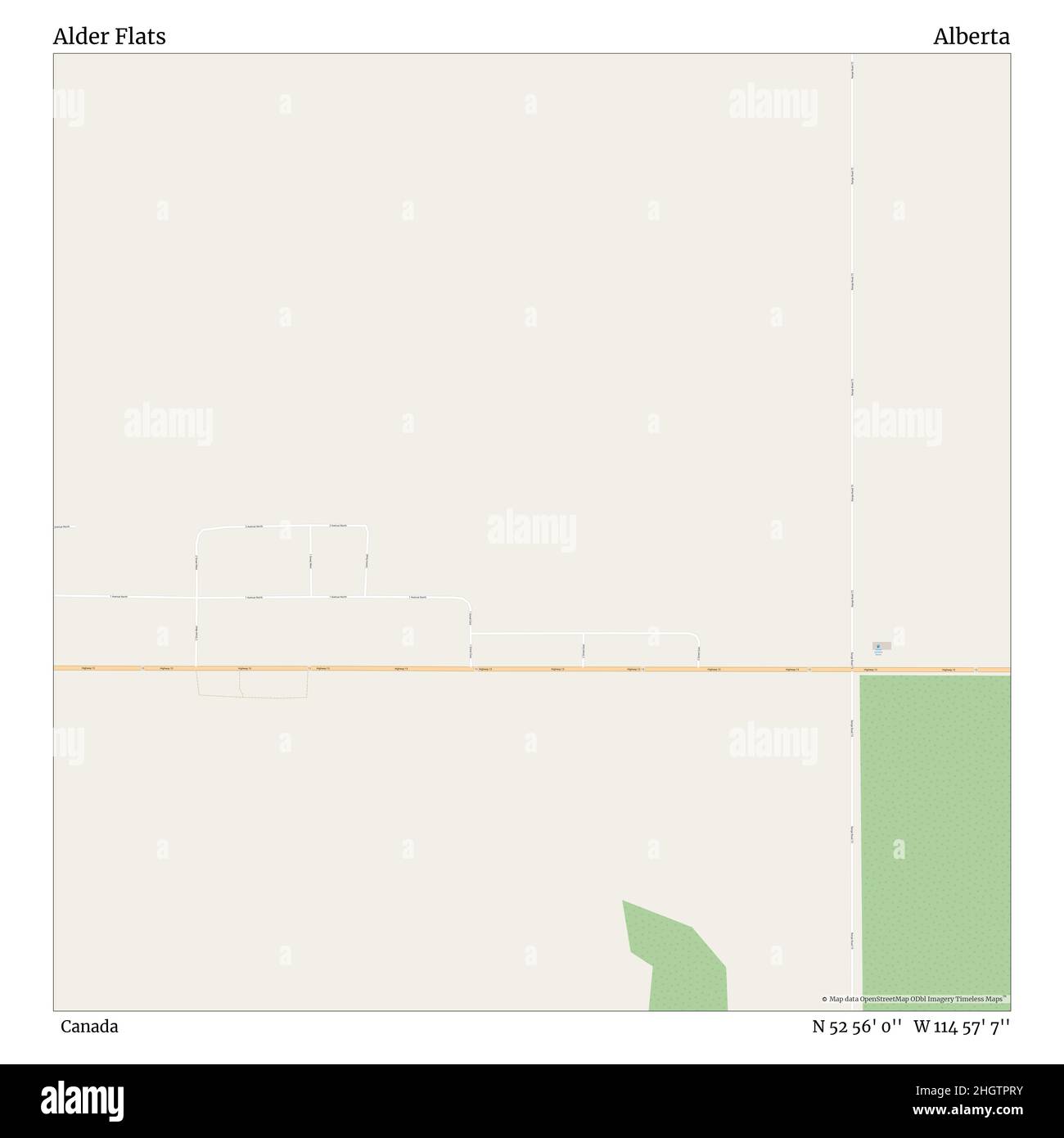 Alder flats map Cut Out Stock Images & Pictures Alamy