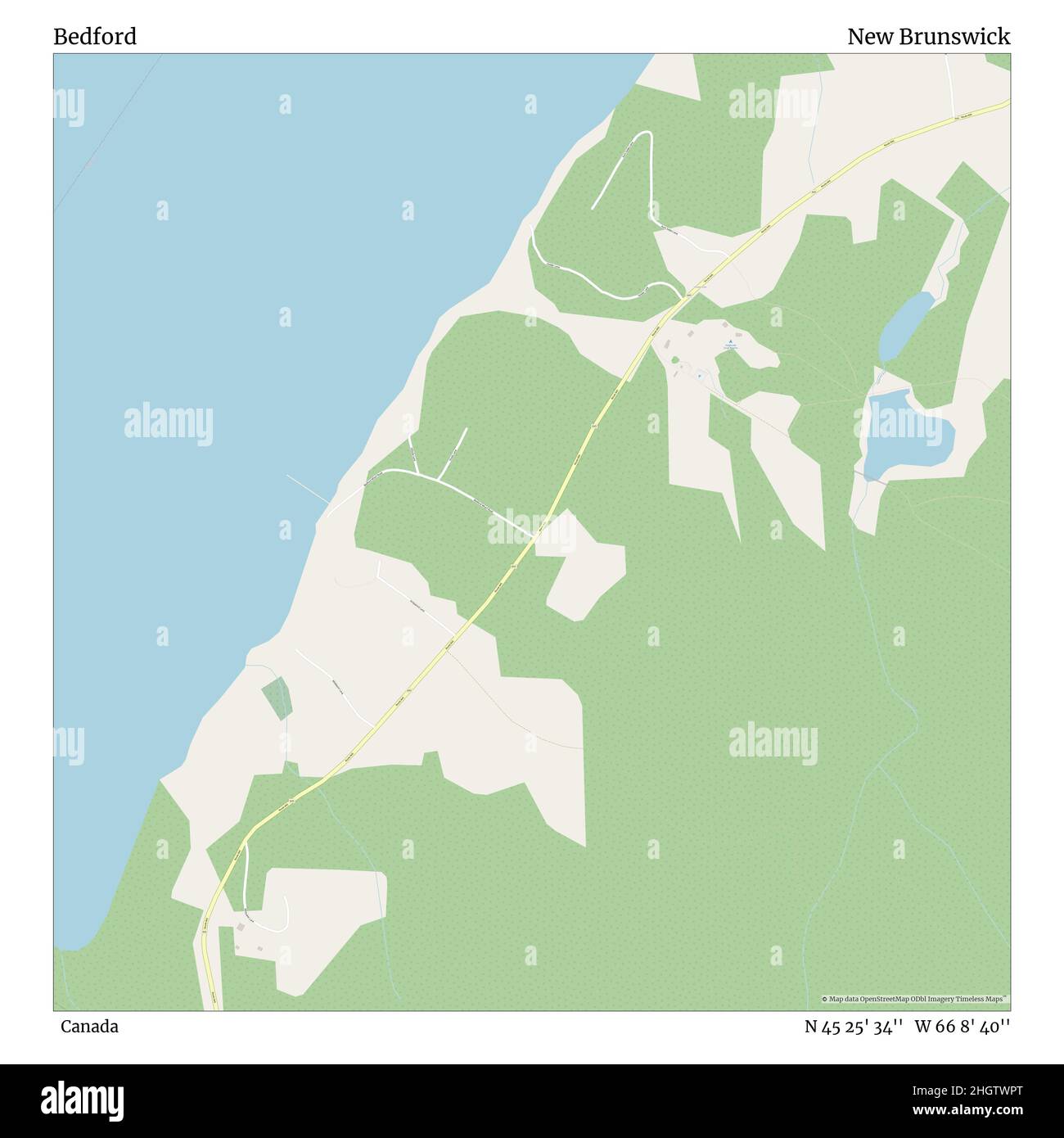 Bedford map hires stock photography and images Alamy