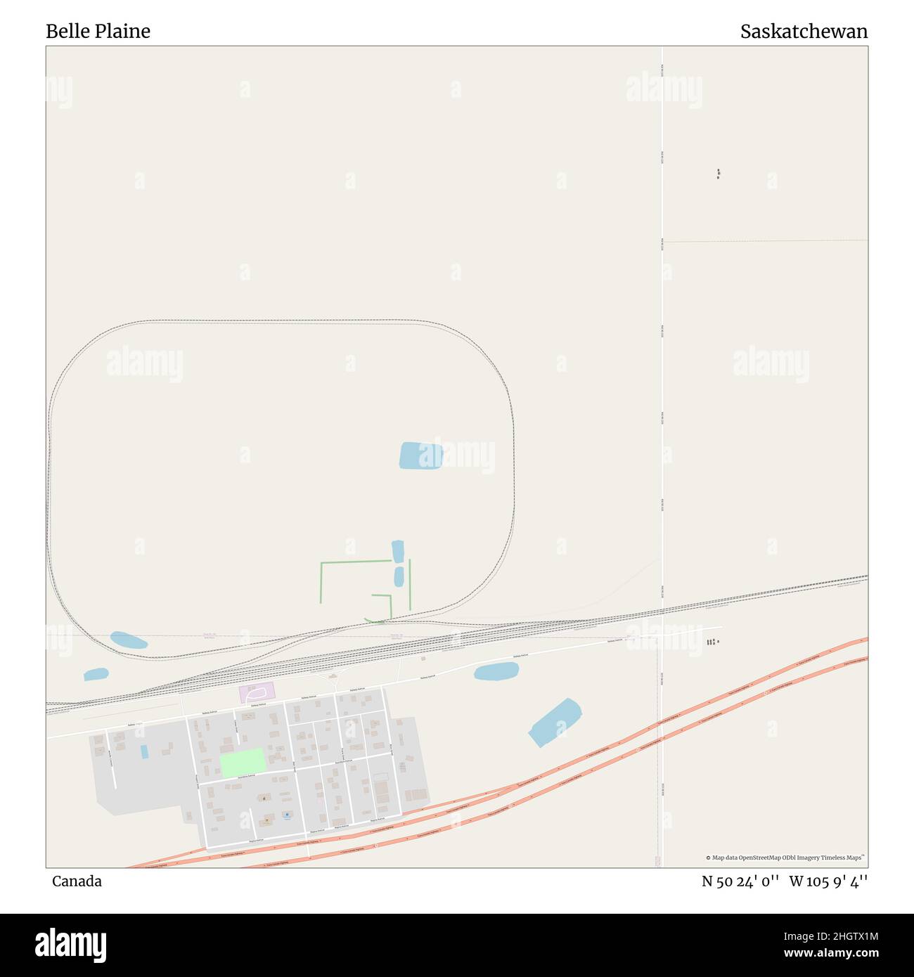 Map of belle plaine Cut Out Stock Images & Pictures Alamy