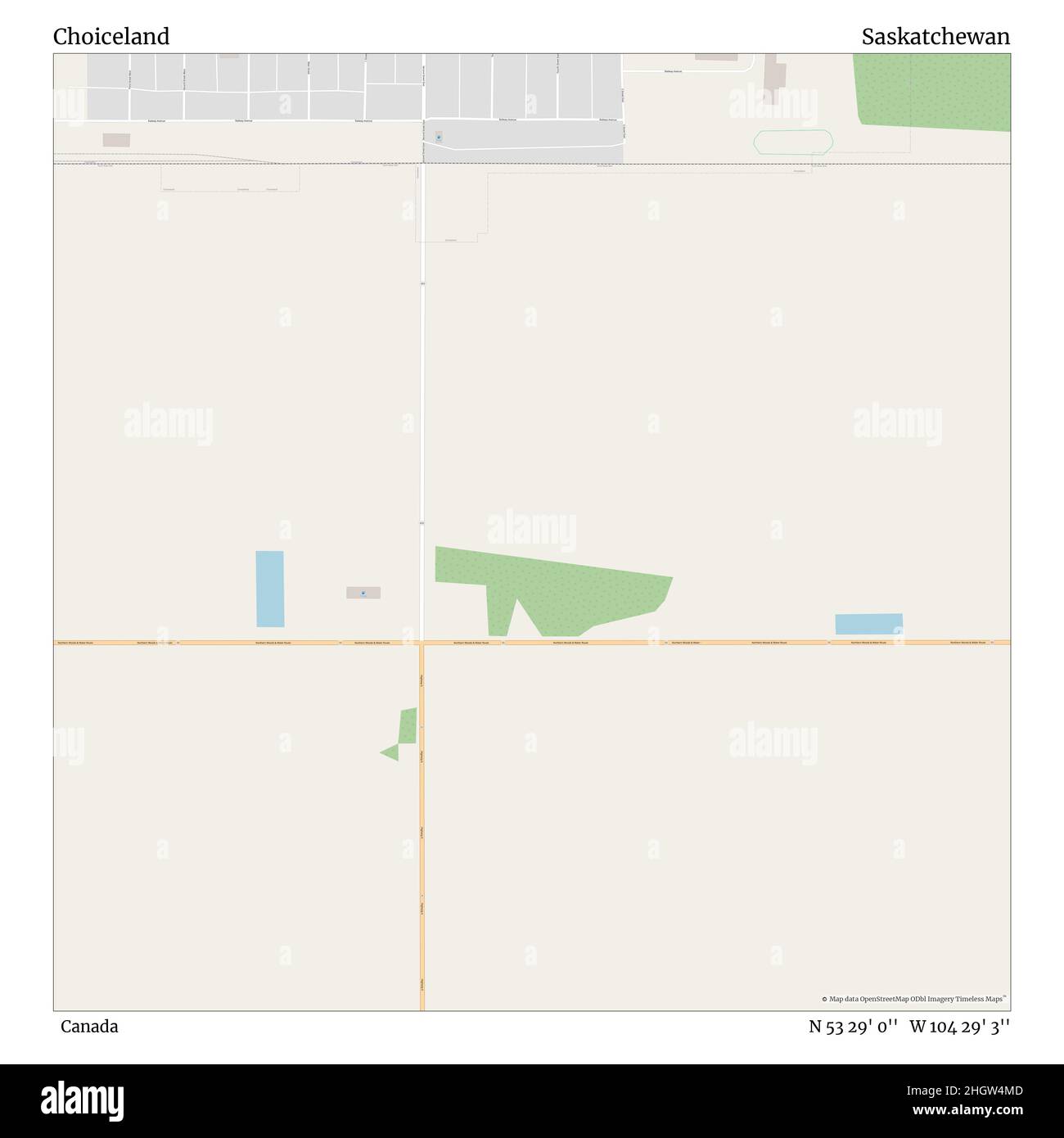 Map of choiceland hires stock photography and images Alamy