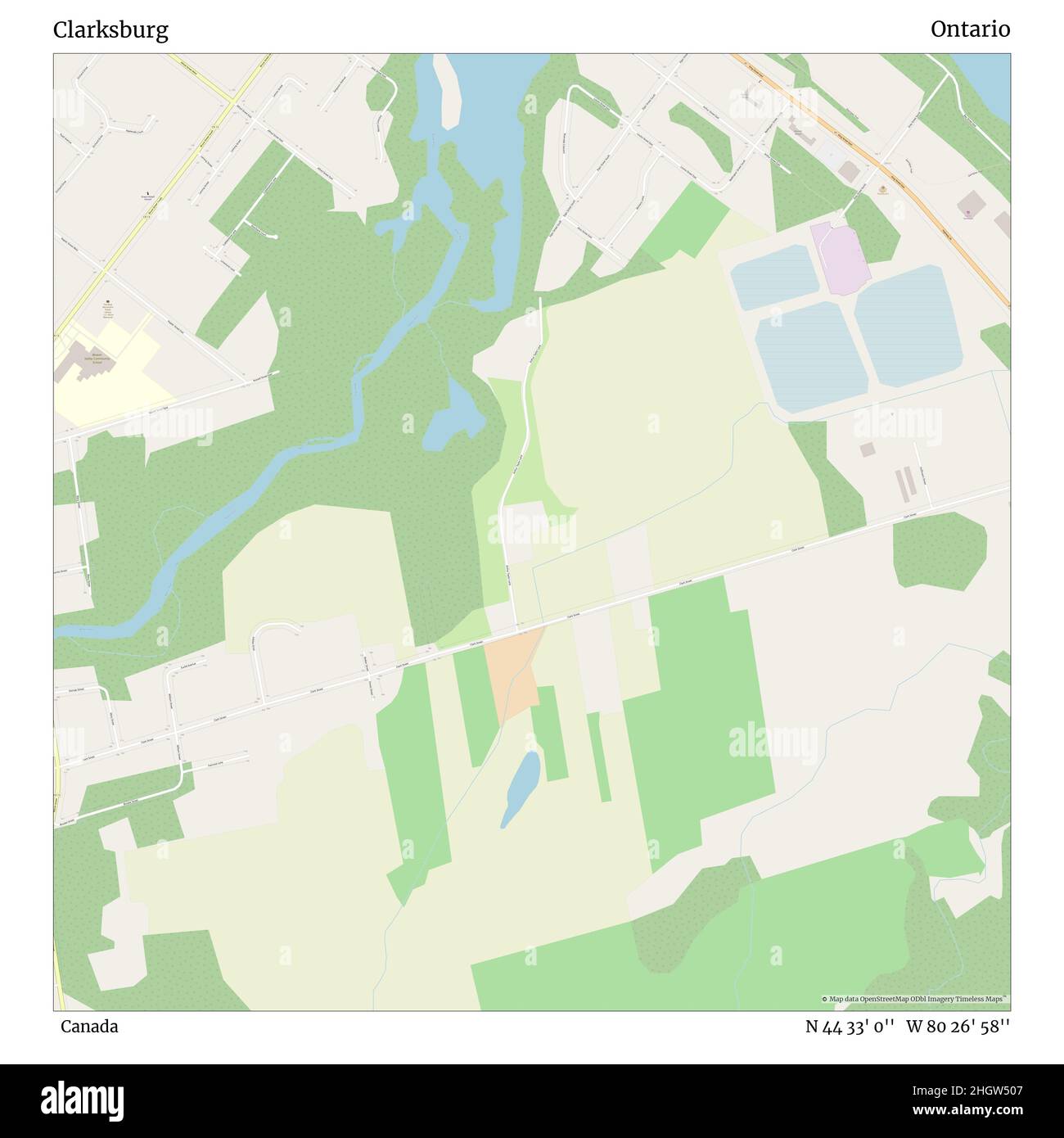 Map of clarksburg Cut Out Stock Images & Pictures Alamy
