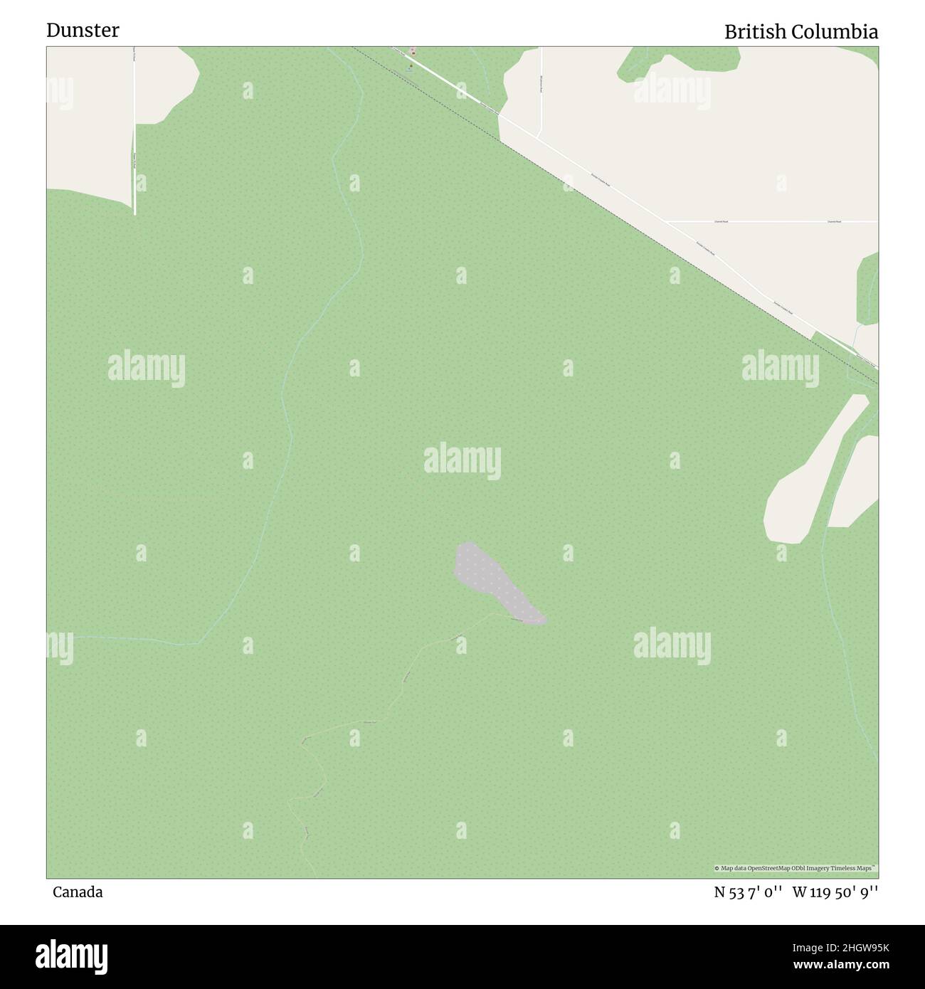 Map of dunster Cut Out Stock Images & Pictures Alamy