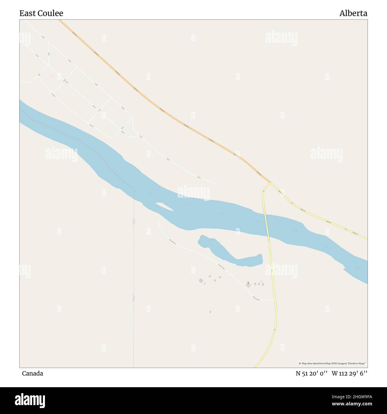 Map of coulee city hires stock photography and images Alamy