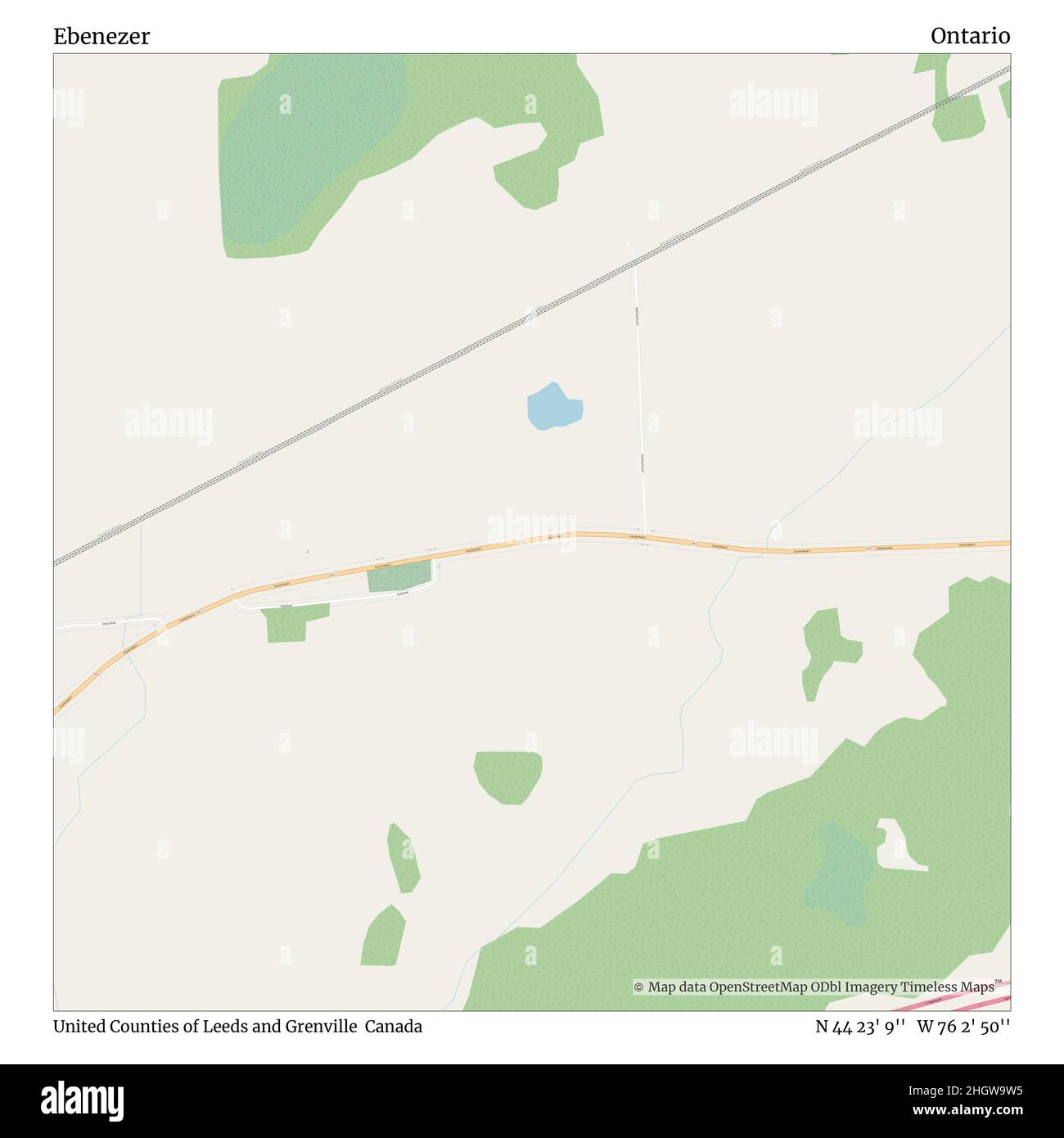 Ebenezer, United Counties Of Leeds And Grenville, Canada, Ontario, N 44 ...