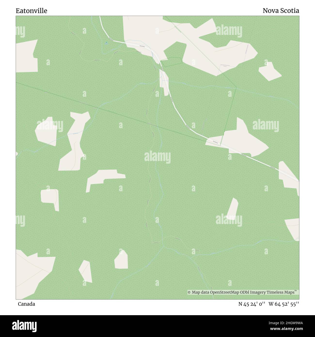 Map of eatonville hires stock photography and images Alamy