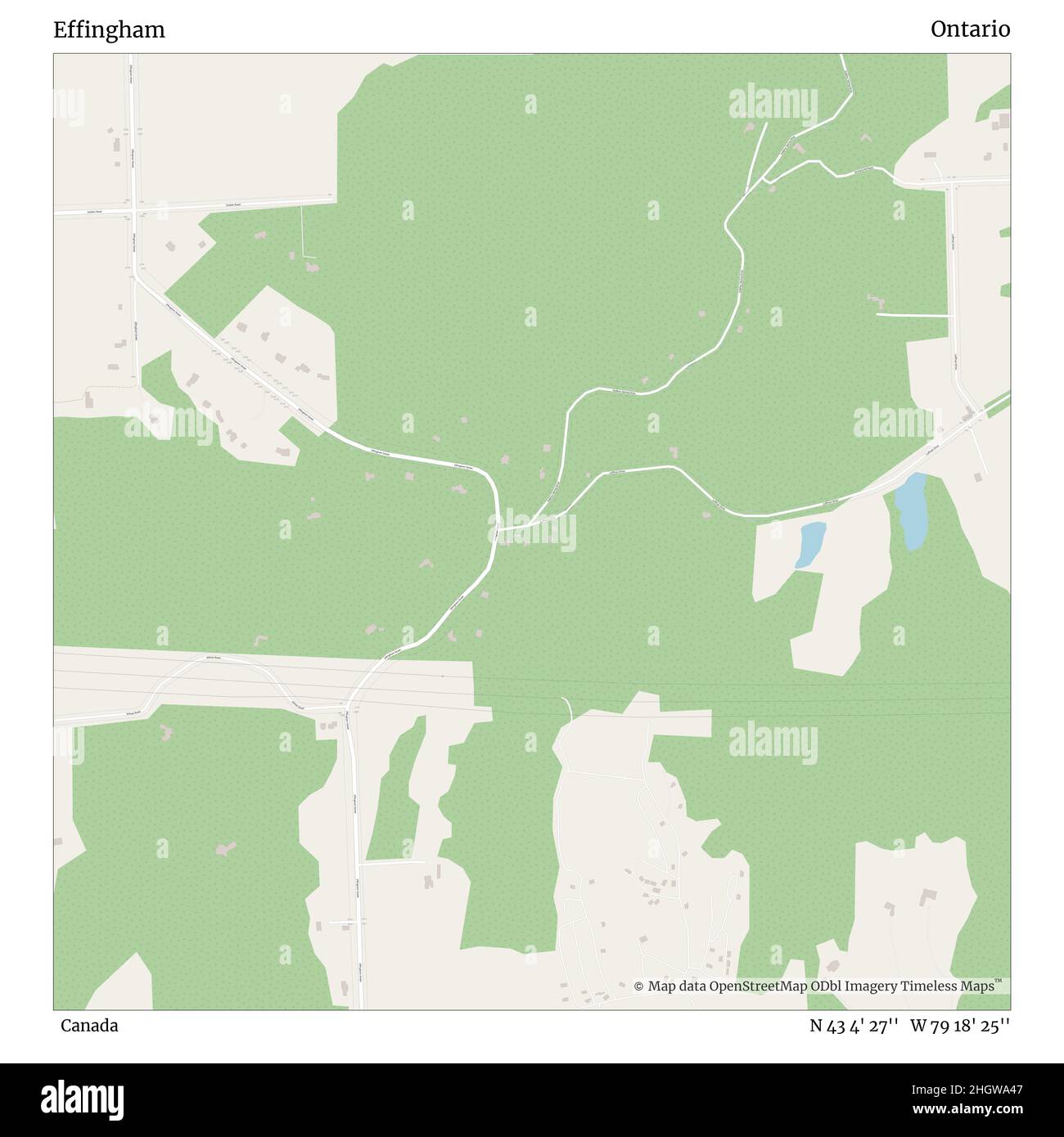 Map of effingham hires stock photography and images Alamy