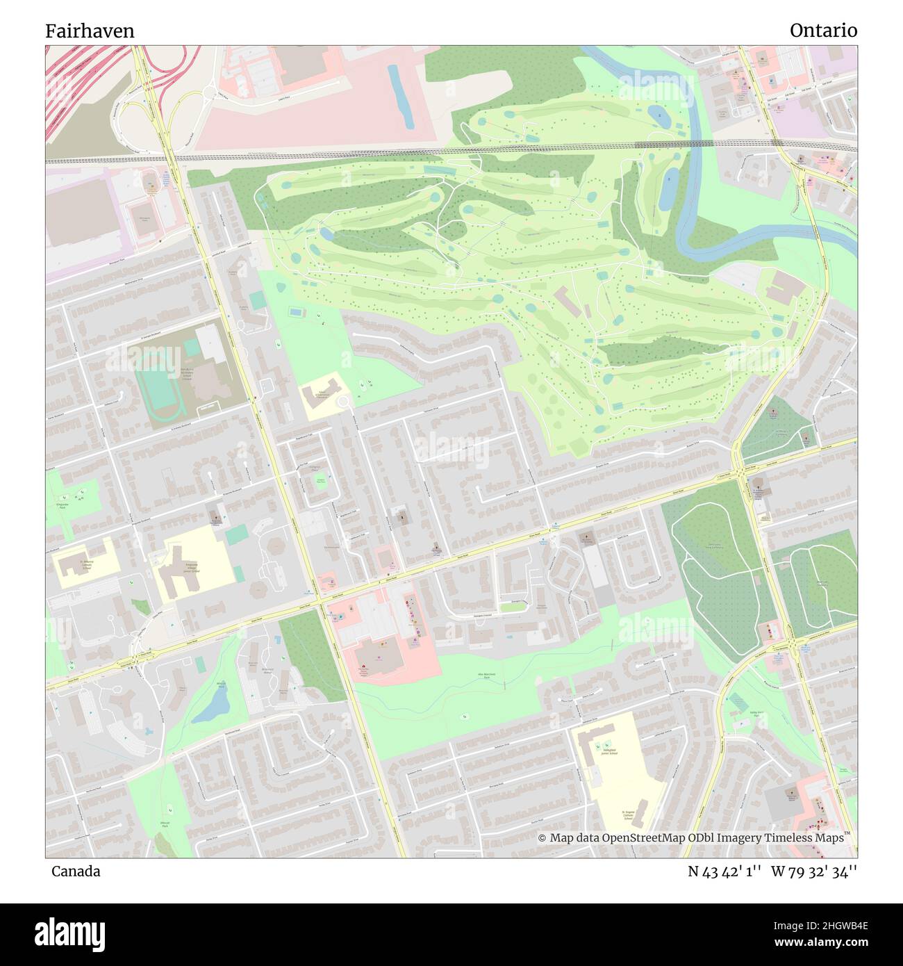 Fairhaven map Cut Out Stock Images & Pictures Alamy