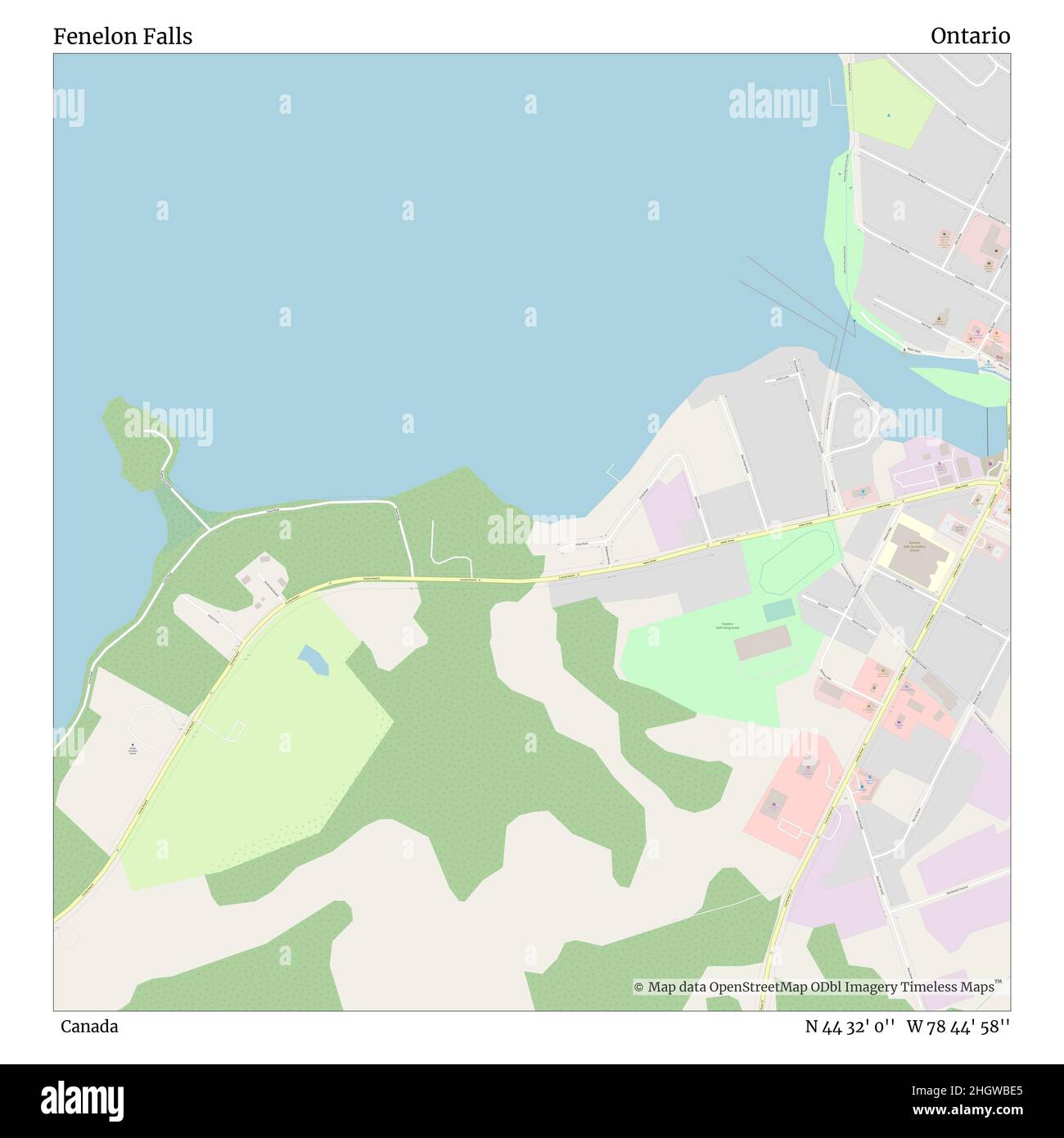 Directions To Fenelon Falls Fenelon Falls High Resolution Stock Photography And Images - Alamy