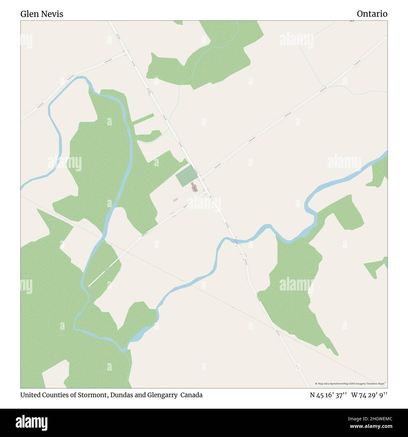 Glen Nevis, United Counties of Stormont, Dundas and Glengarry, Canada