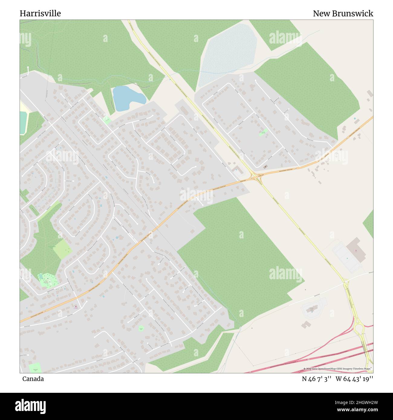 Map of harrisville hires stock photography and images Alamy