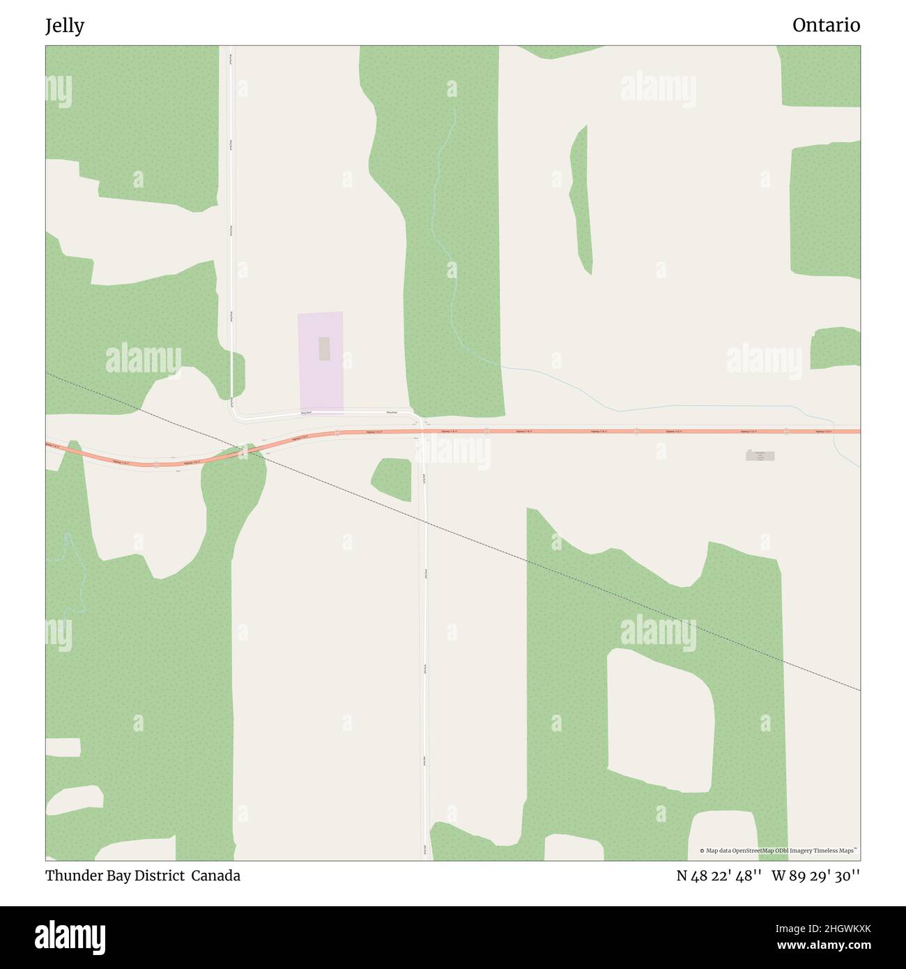 Map of thunder bay hi-res stock photography and images - Alamy