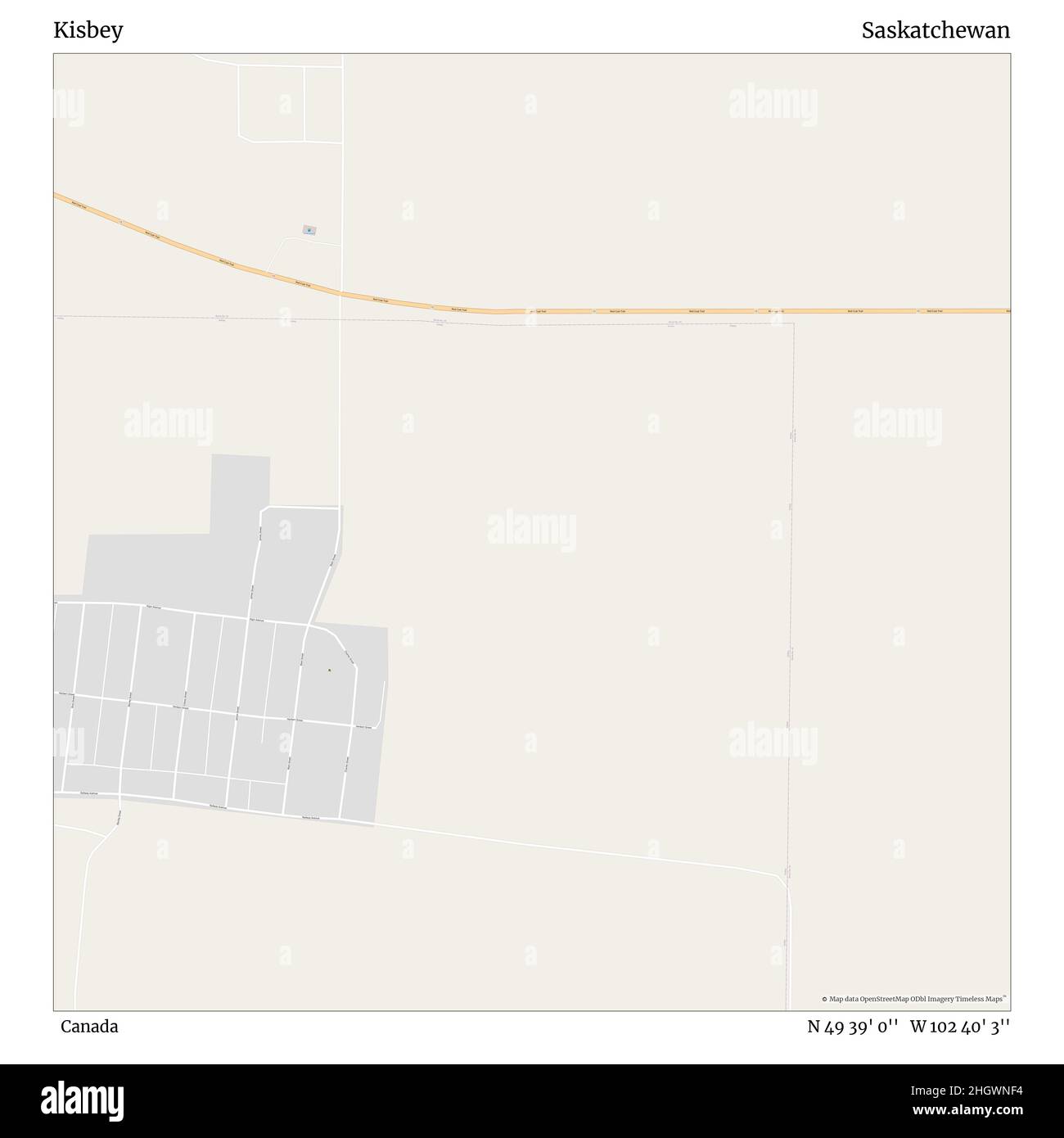 Kisbey saskatchewan map Cut Out Stock Images & Pictures Alamy