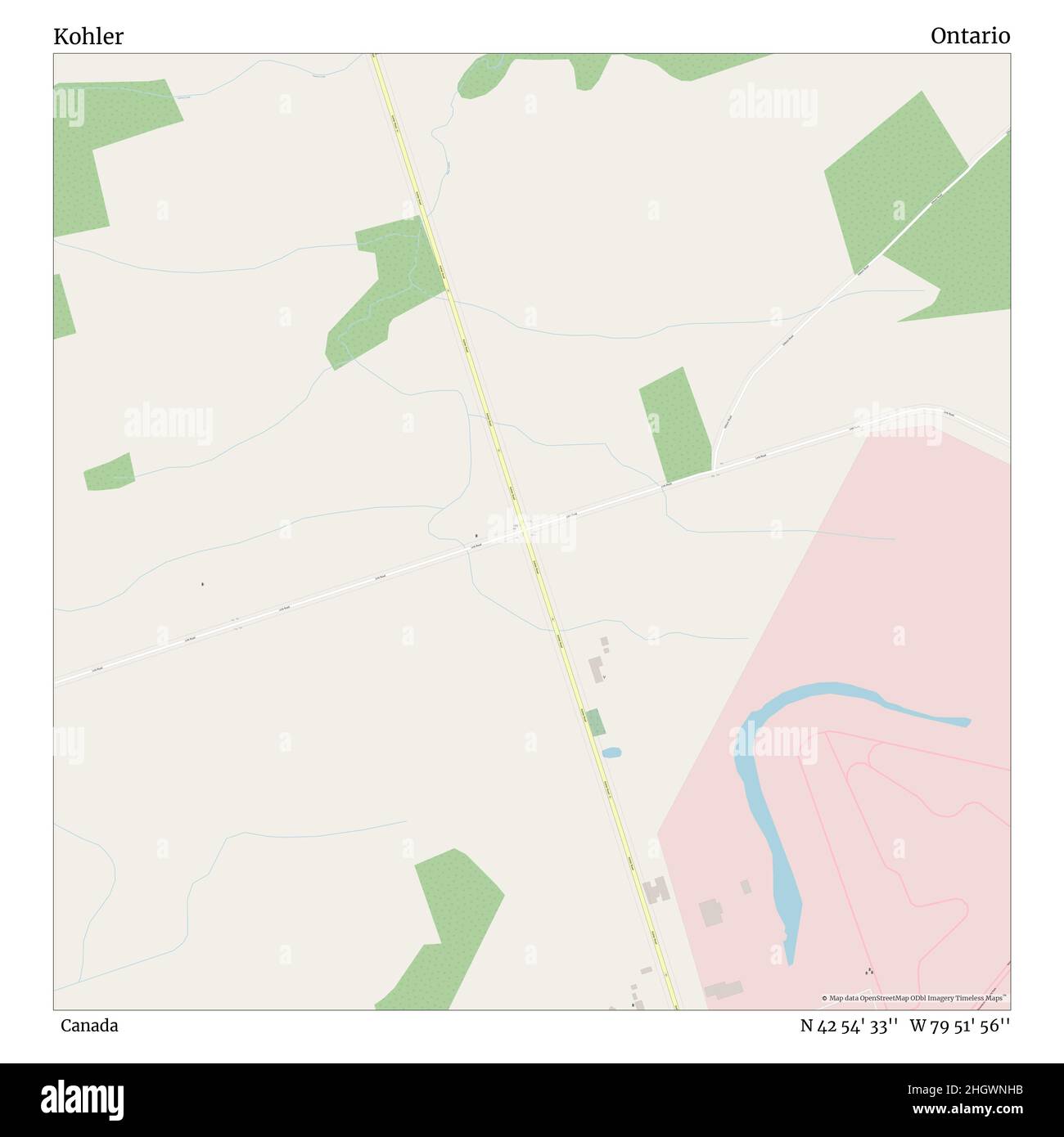 Map of kohler hires stock photography and images Alamy