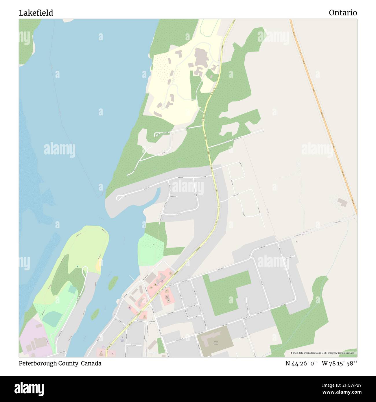Lakefield ontario Cut Out Stock Images & Pictures Alamy