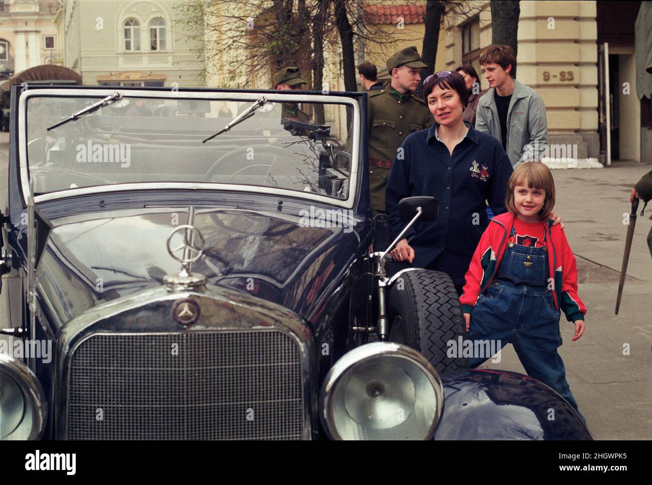 Mercedes 290 cabriolet hi-res stock photography and images - Alamy