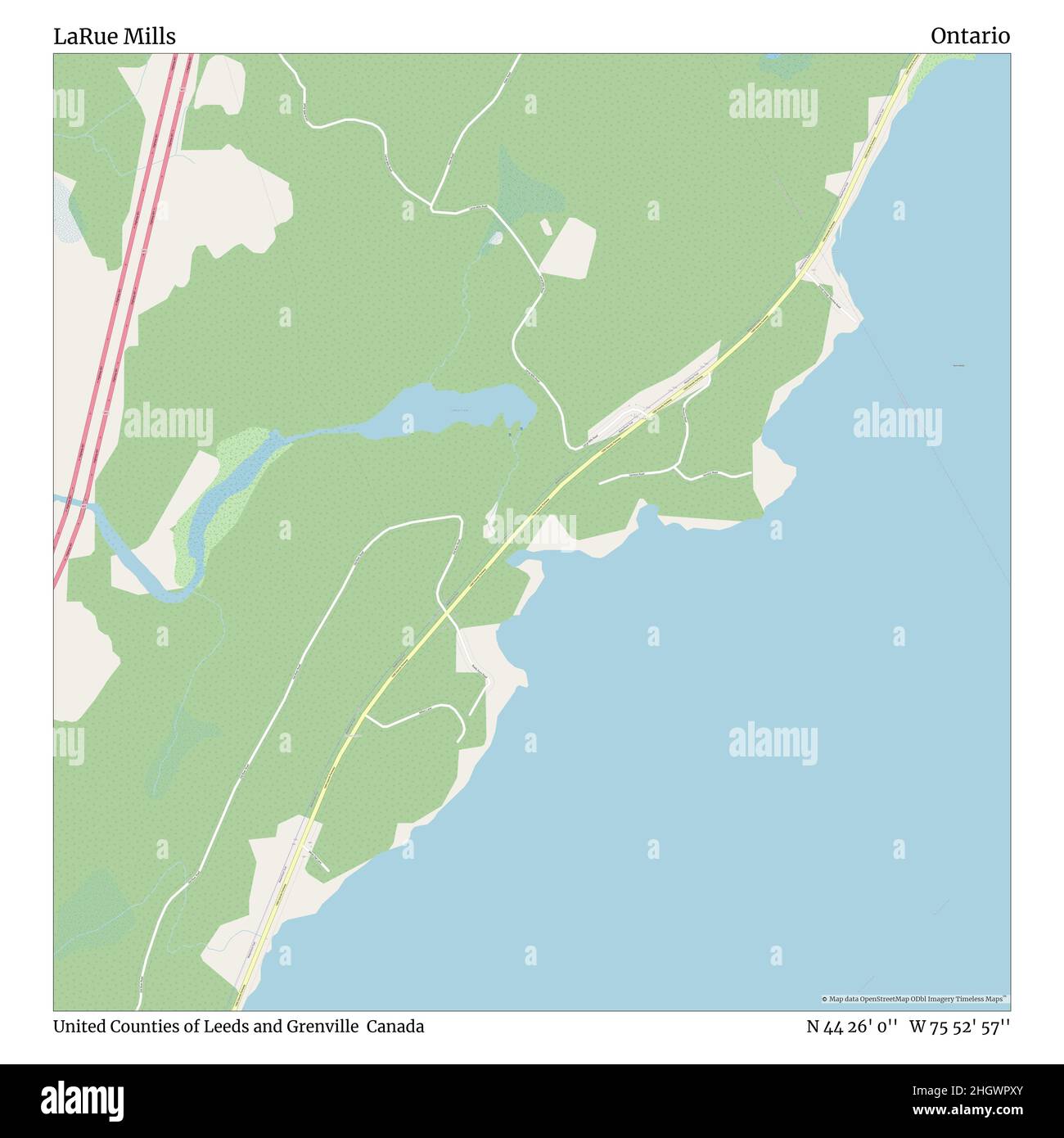 LaRue Mills, United Counties of Leeds and Grenville, Canada, Ontario, N