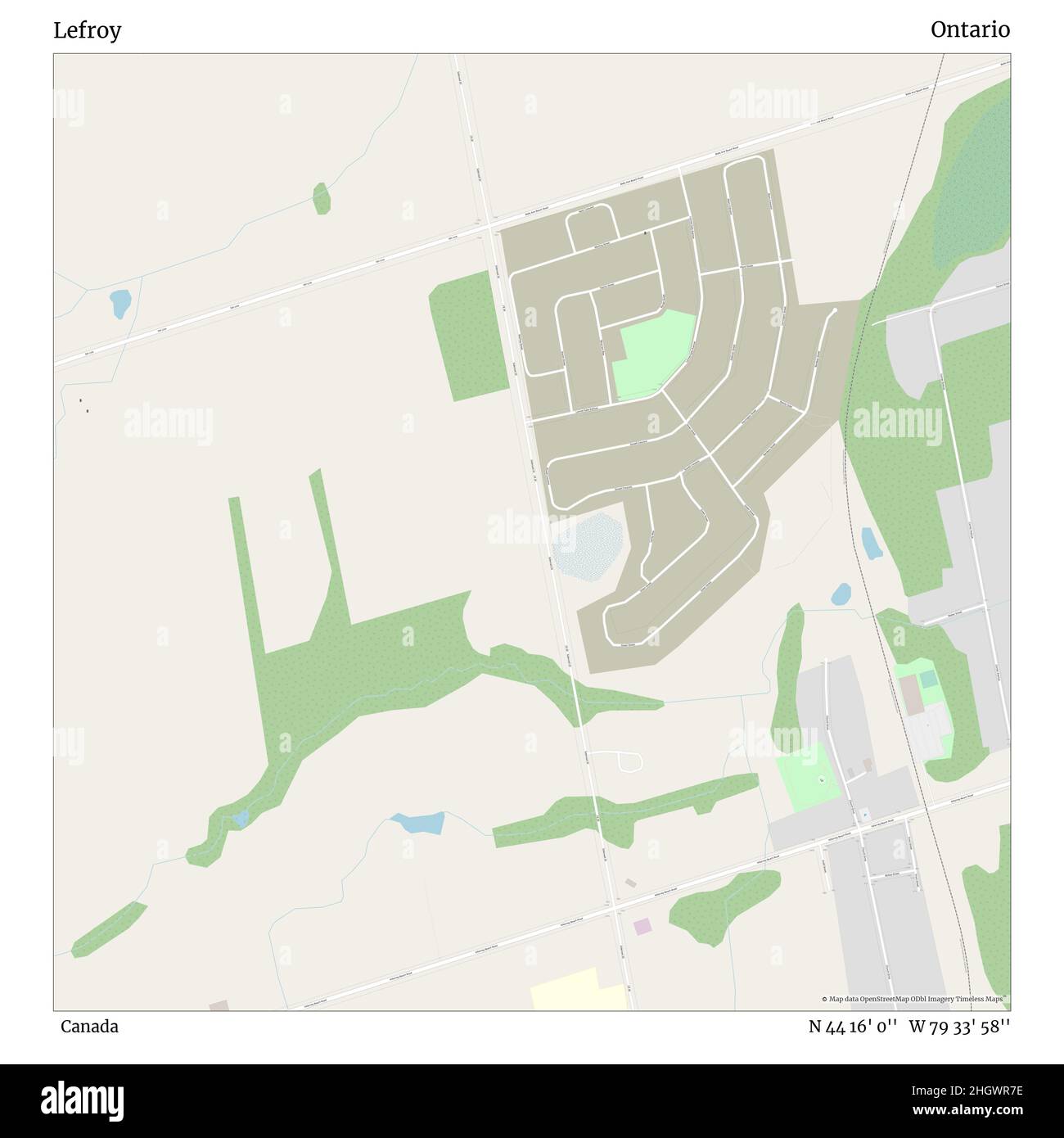 Ontario map Cut Out Stock Images & Pictures Alamy