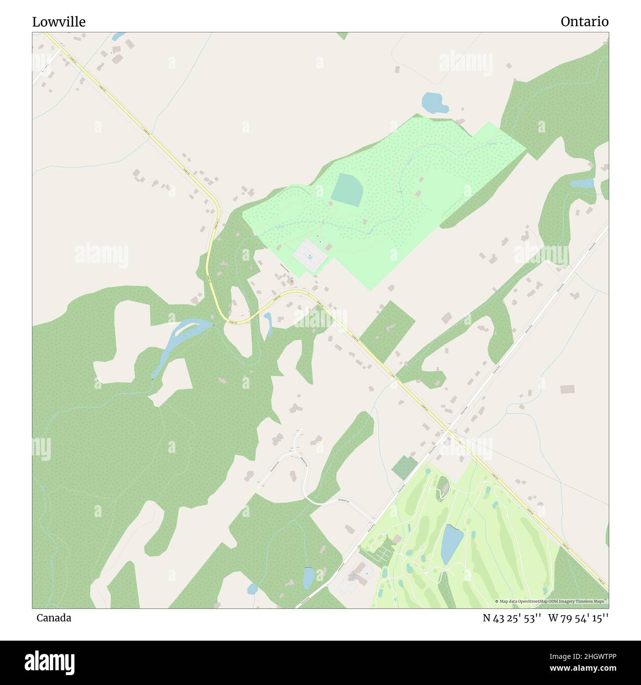 Map of lowville Cut Out Stock Images & Pictures Alamy