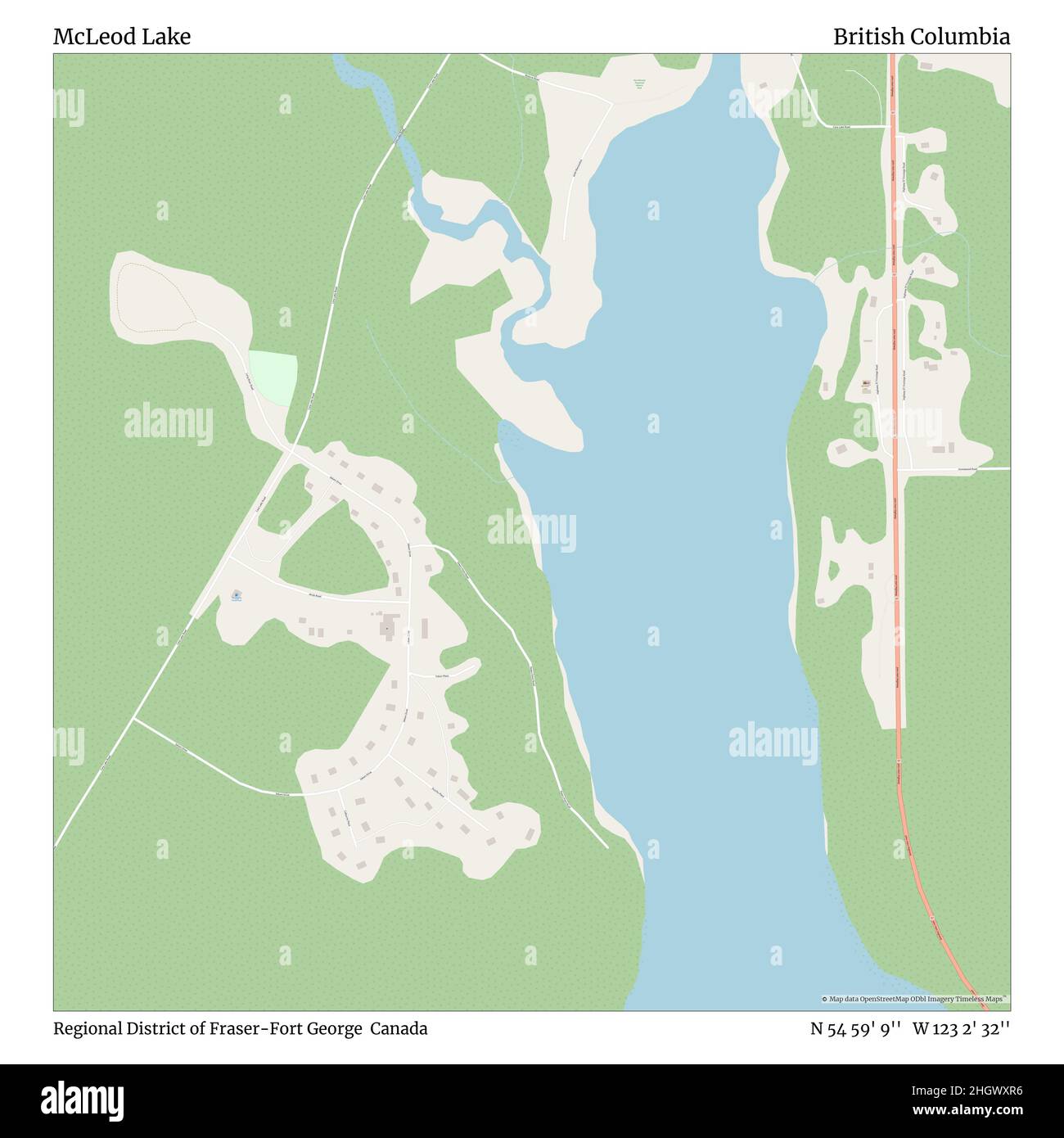 Mcleod lake british columbia hires stock photography and images Alamy