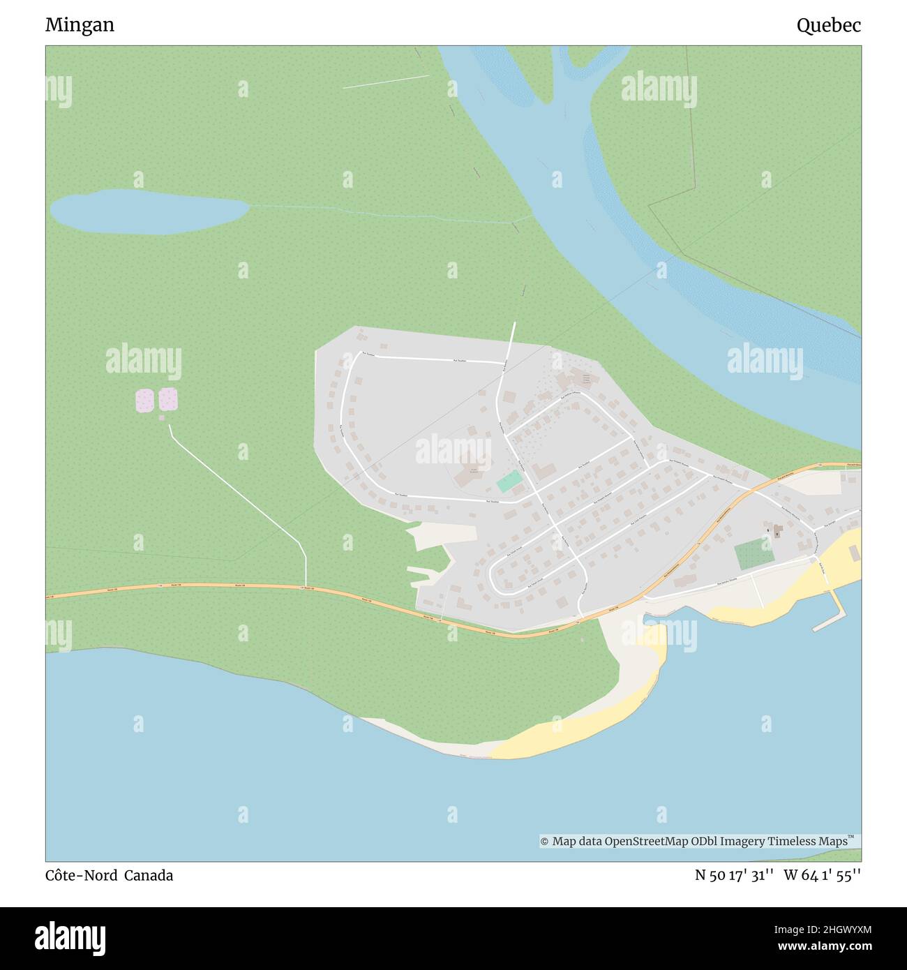 Mingan quebec Cut Out Stock Images & Pictures Alamy