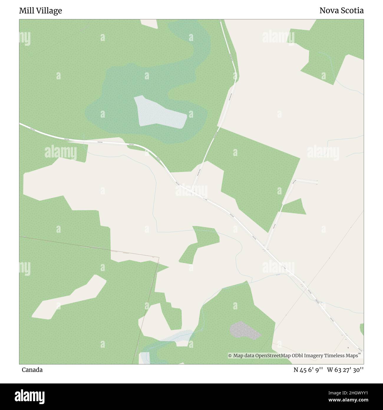 Mill village map Cut Out Stock Images & Pictures Alamy