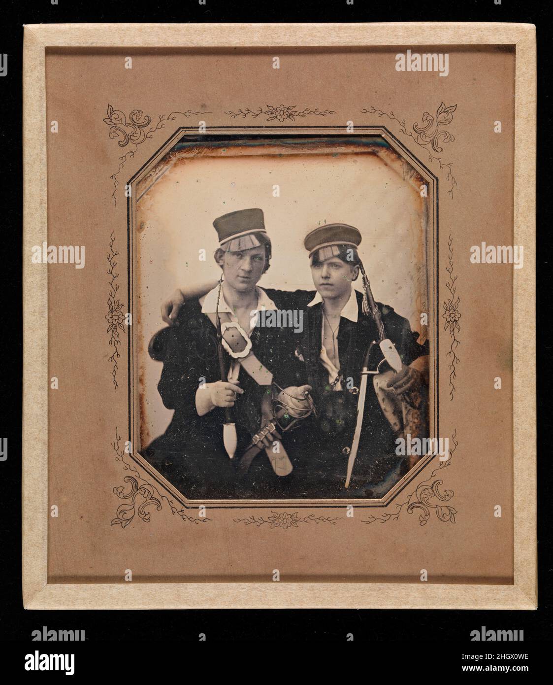 [Franz Friedrich (né Melnik Böhmen) and Friend] 1840s Unknown. [Franz ...
