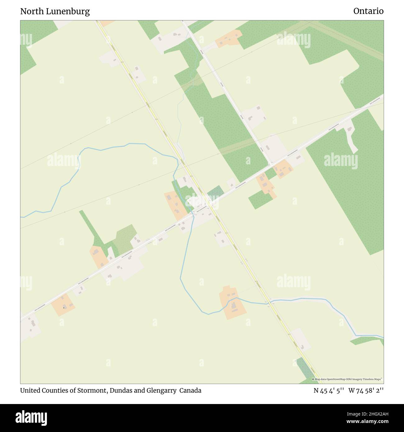 Map of lunenburg hires stock photography and images Alamy