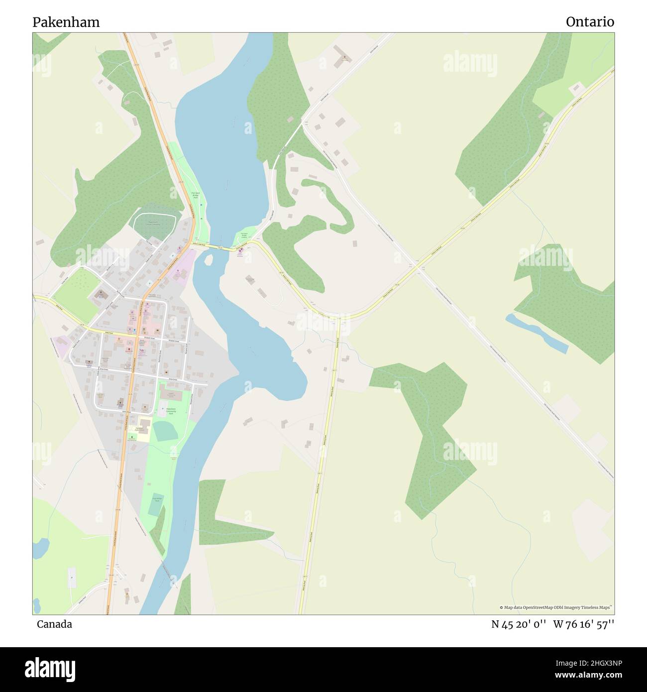 Map of pakenham Cut Out Stock Images & Pictures Alamy