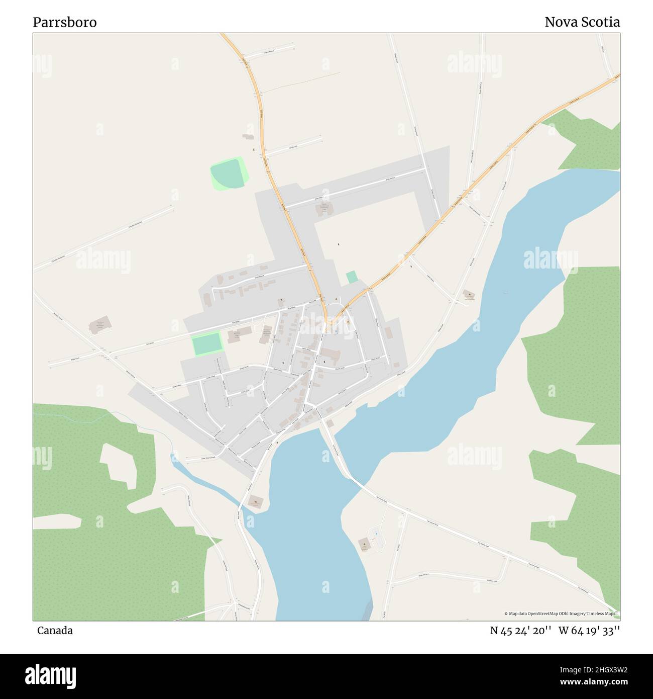 Canada parrsboro nova scotia Cut Out Stock Images & Pictures Alamy